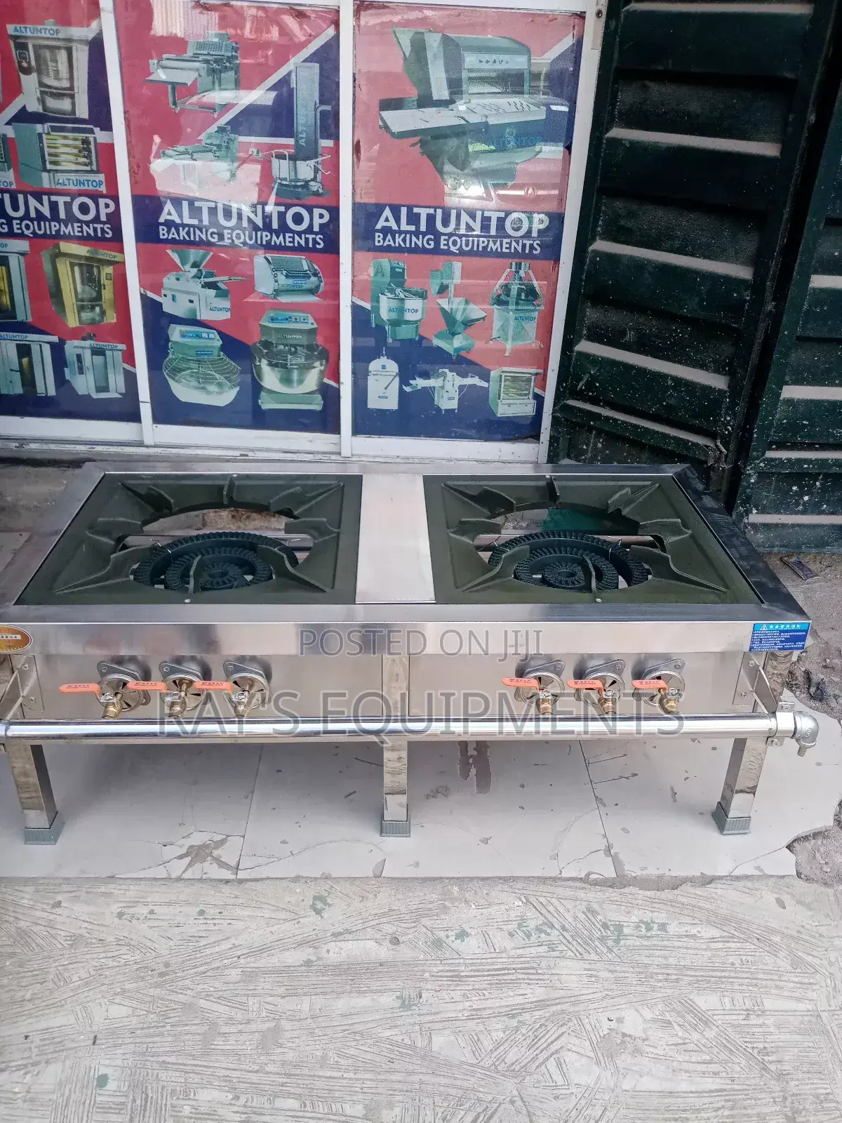 Heavy Duty 2 Burner Stock Pot Cooker