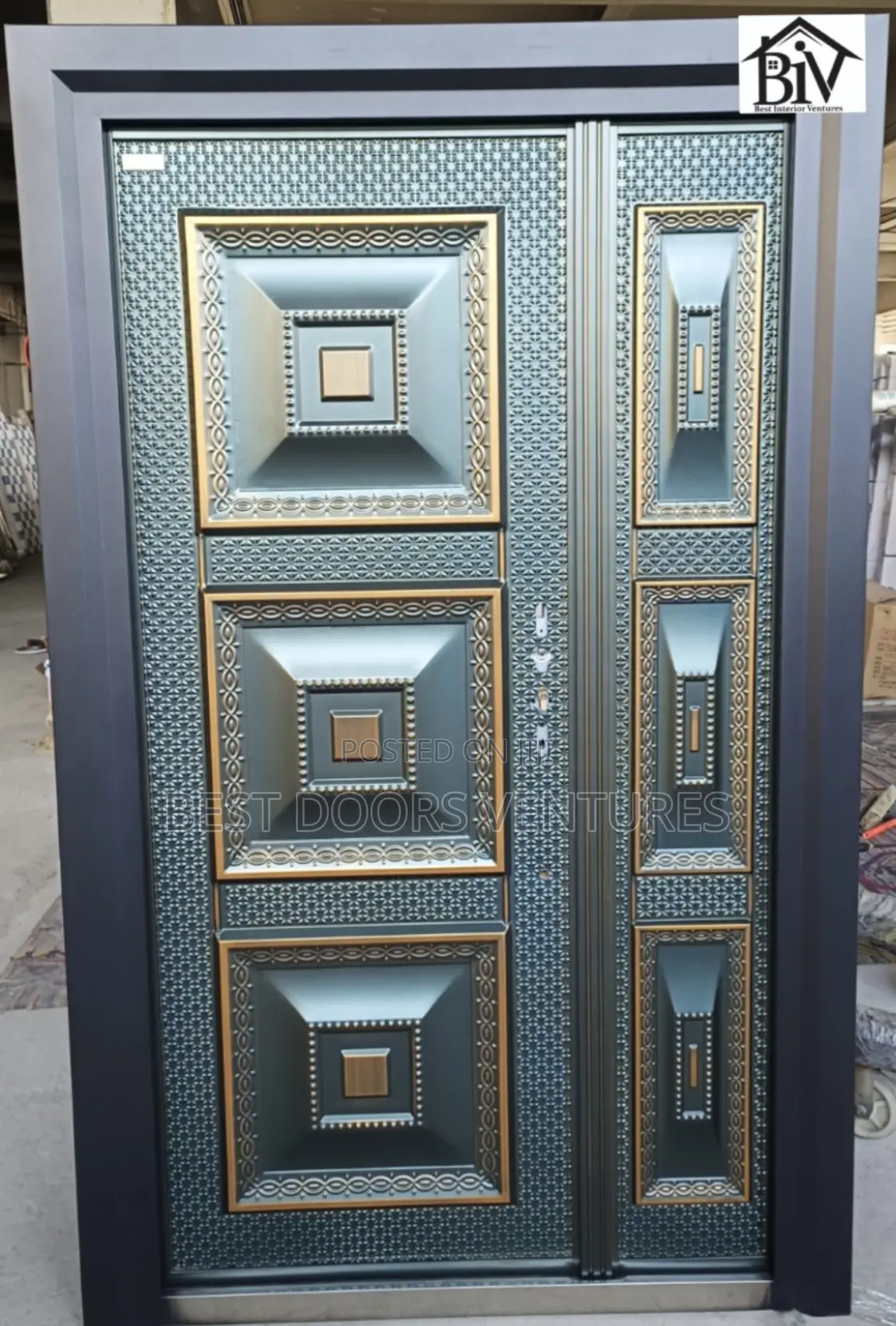 Copper Security Door 4ft by 7ft