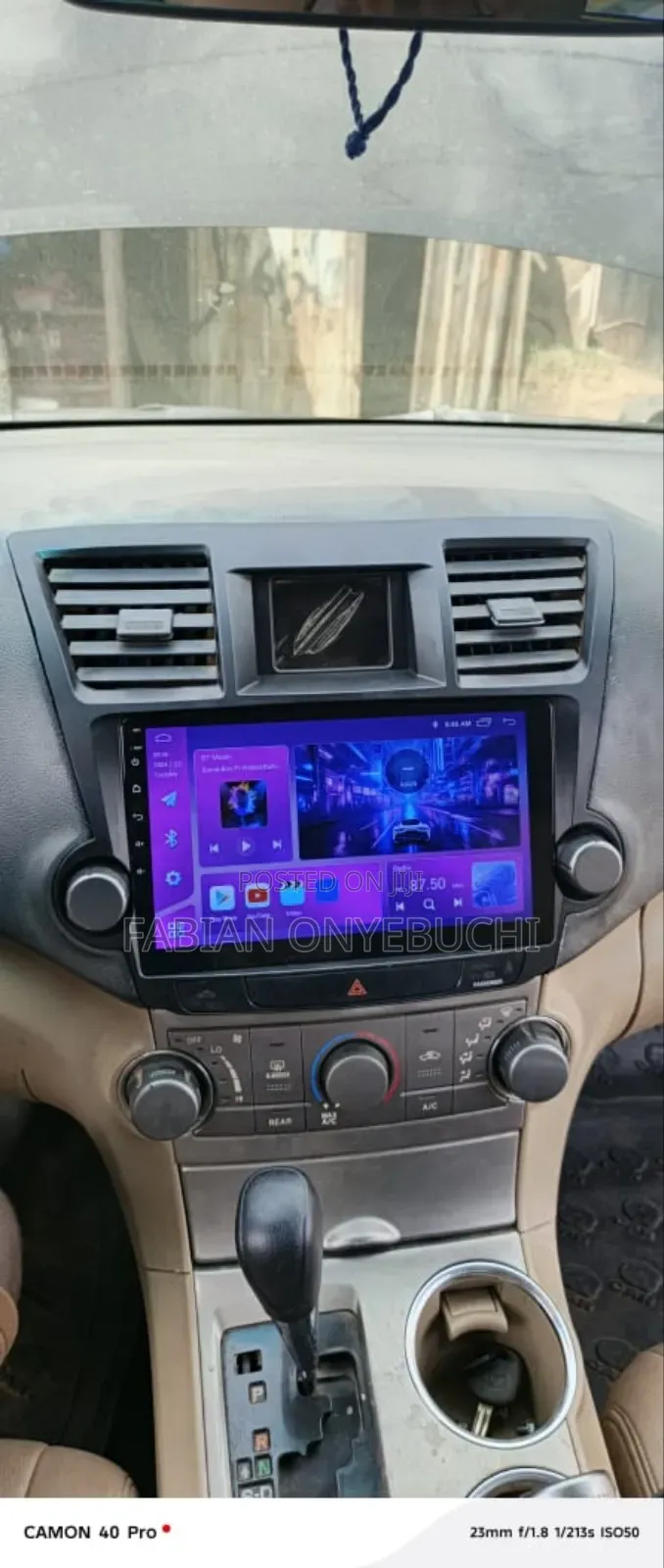 Toyota Highlander 2008_2013 Android Player
