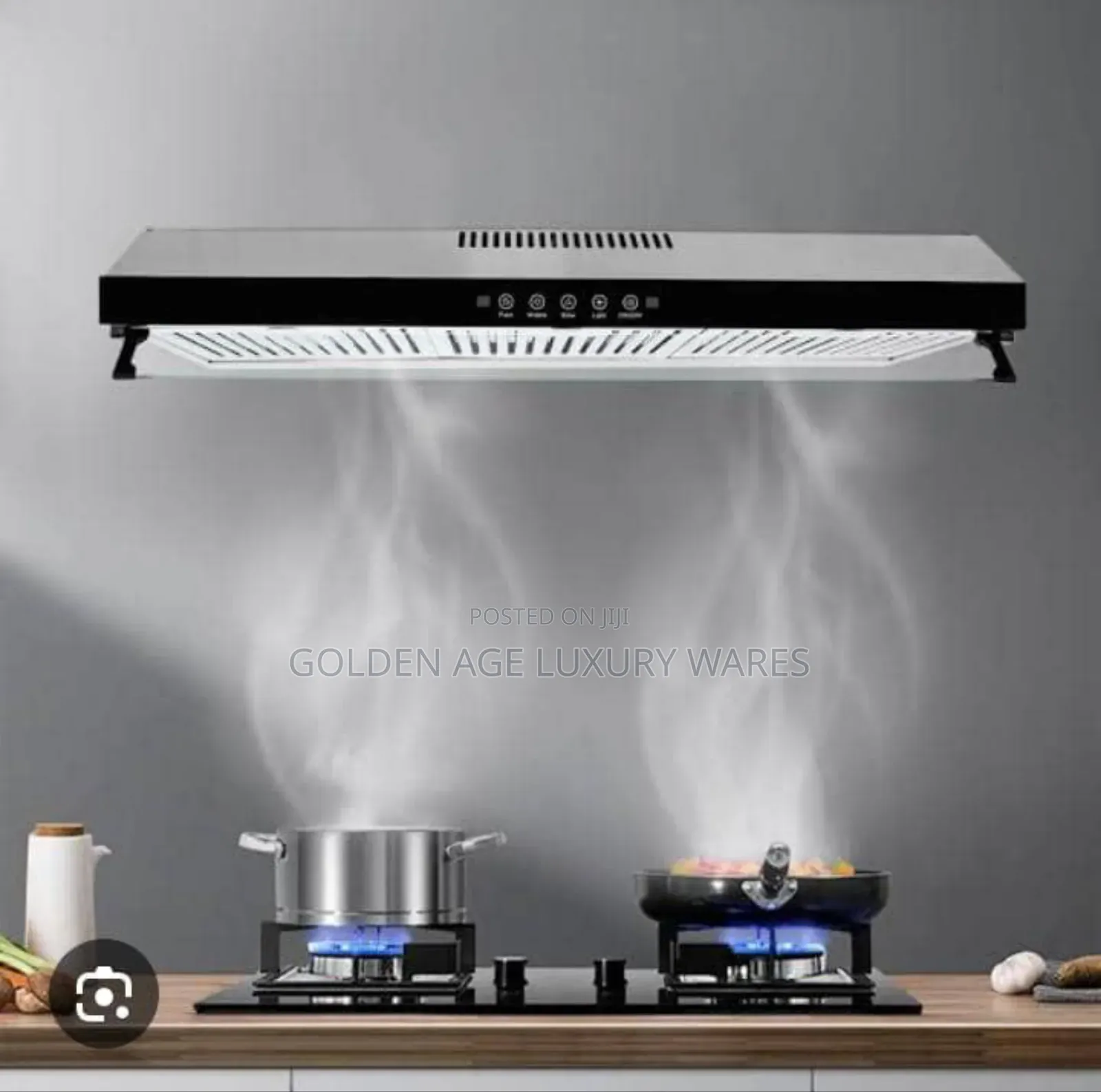 Slim Design Kitchen Hood 90cm