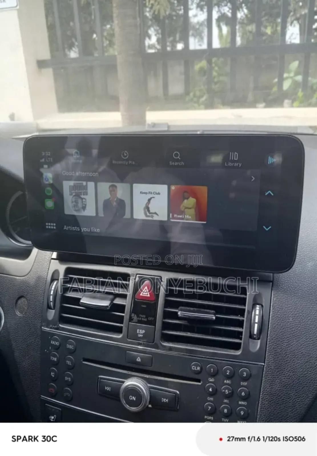 Mercedes Benz Android C Class C300 2007_2011