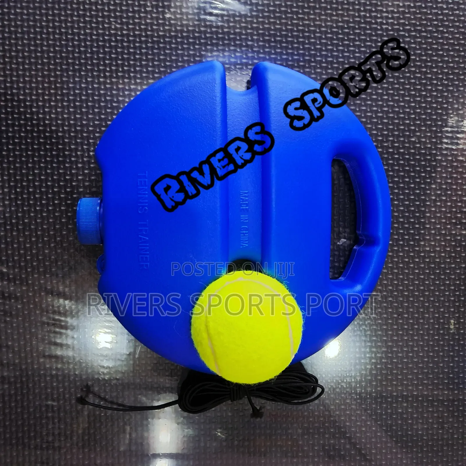 Lawn Tennis Trainer With Tennis Bounce Ball Practice Ropes