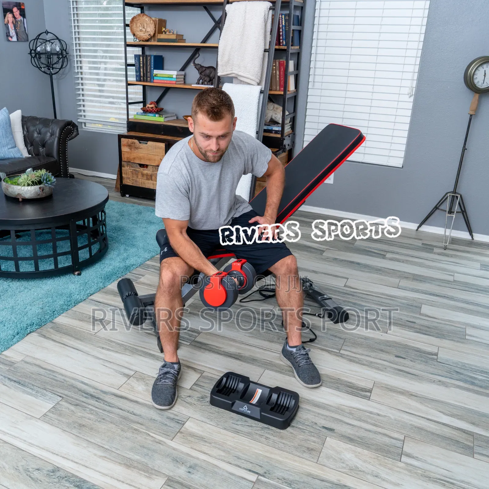 Multi Functional Training Weight Bench Adjust Dumbbell Bench