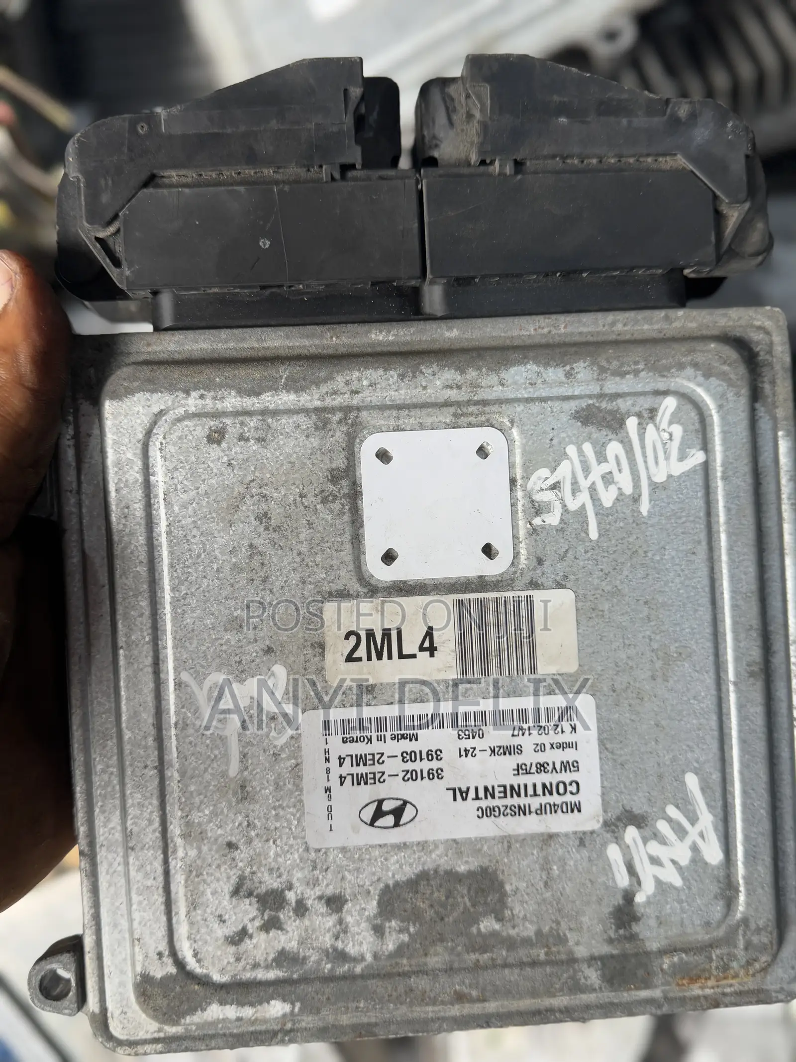 Ecu Hyundai Elentra 2014 1.8l Brain Box 39102-2eml4
