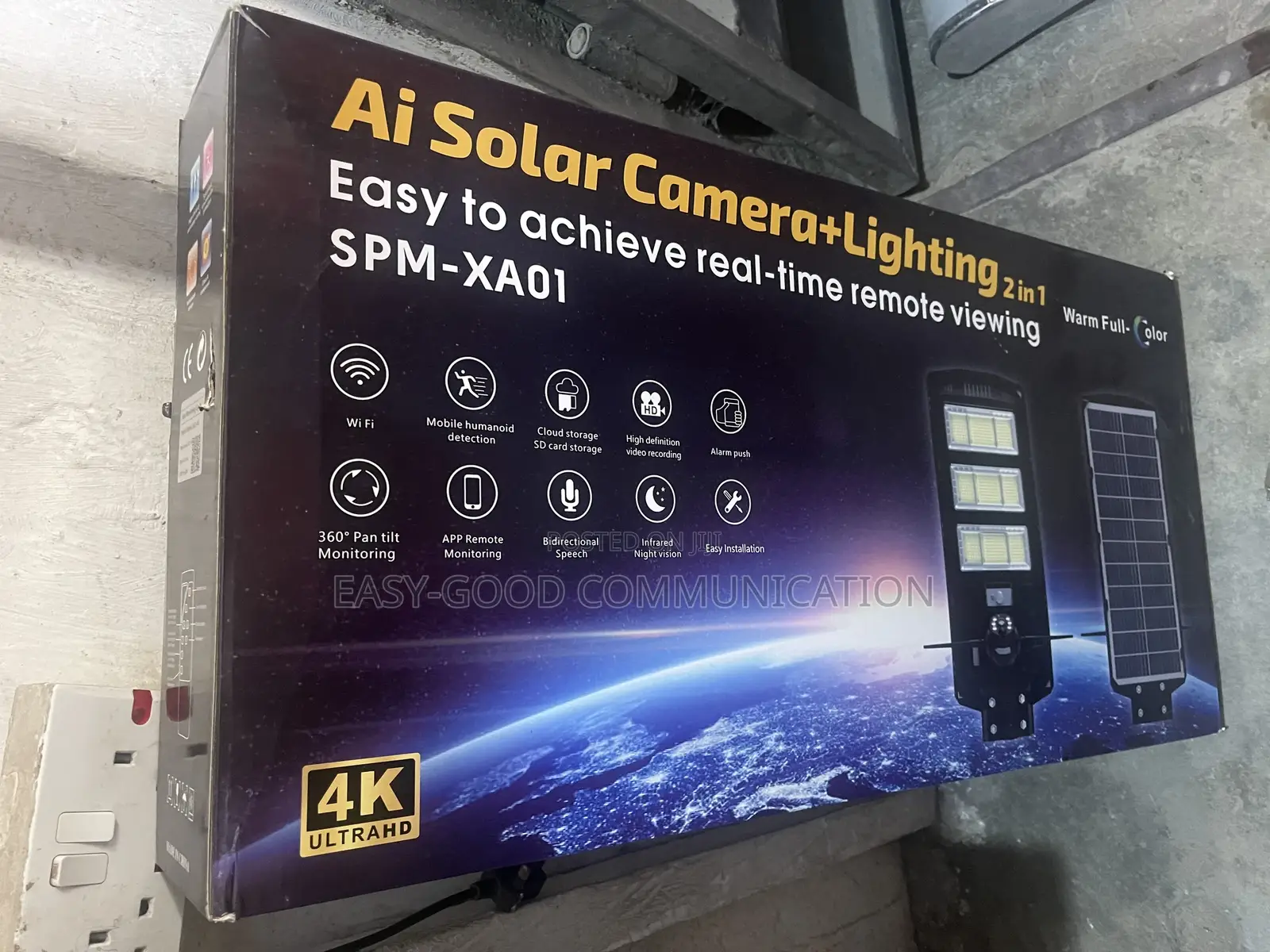 Ai Solar Camera and Light