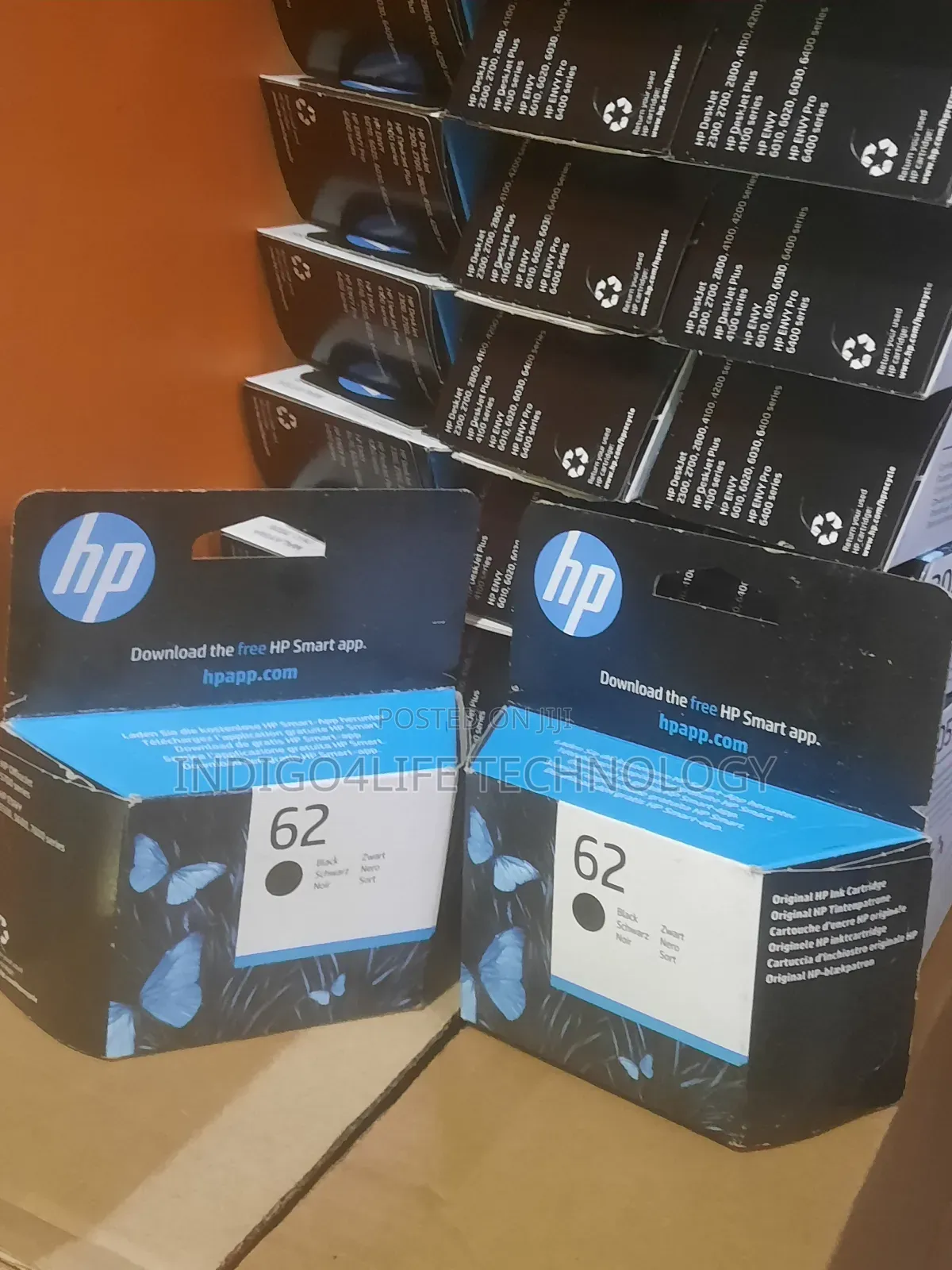 Hp 62 Ink Black Colour Ink