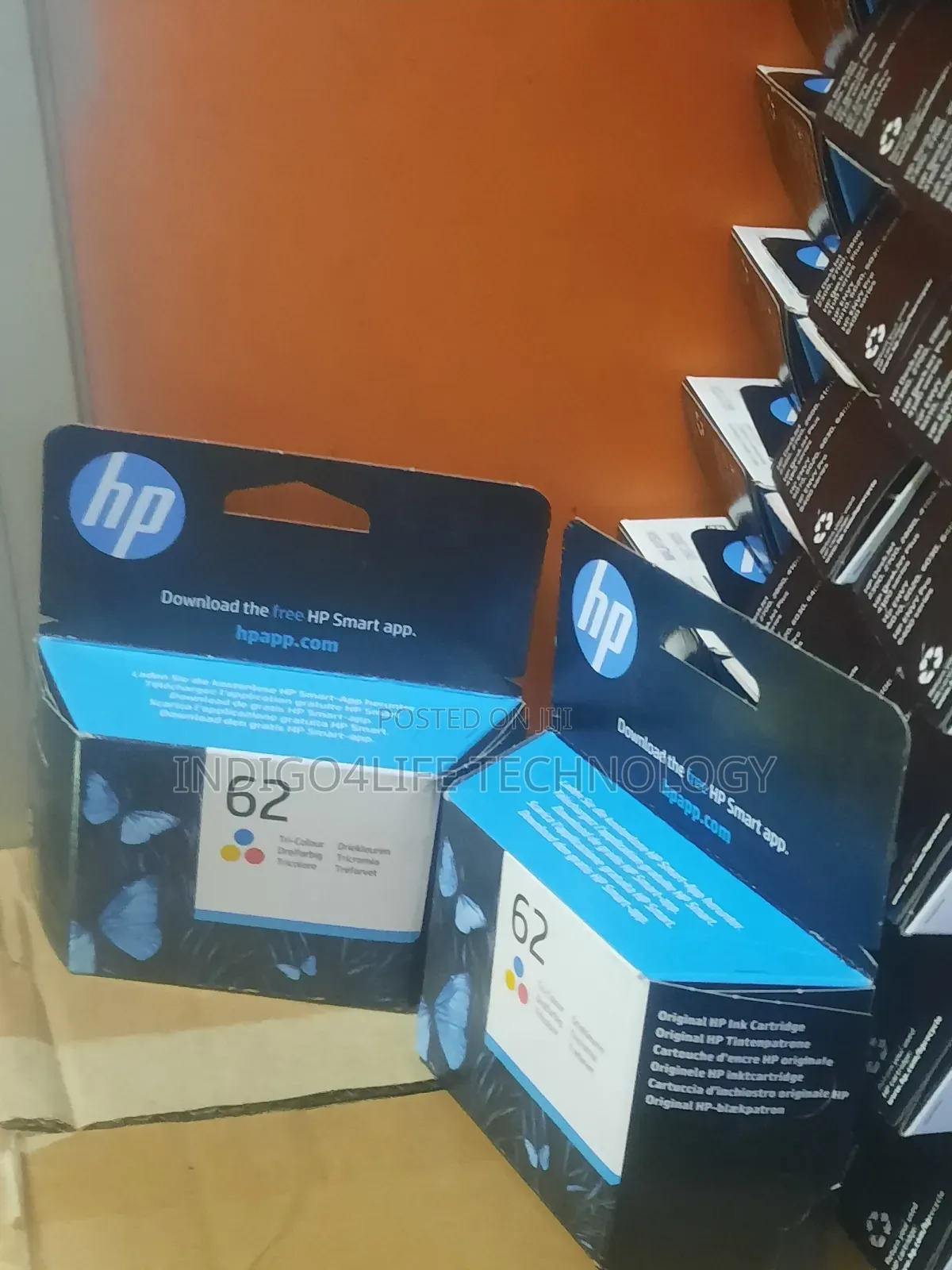 Hp 62 Ink Black Colour Ink