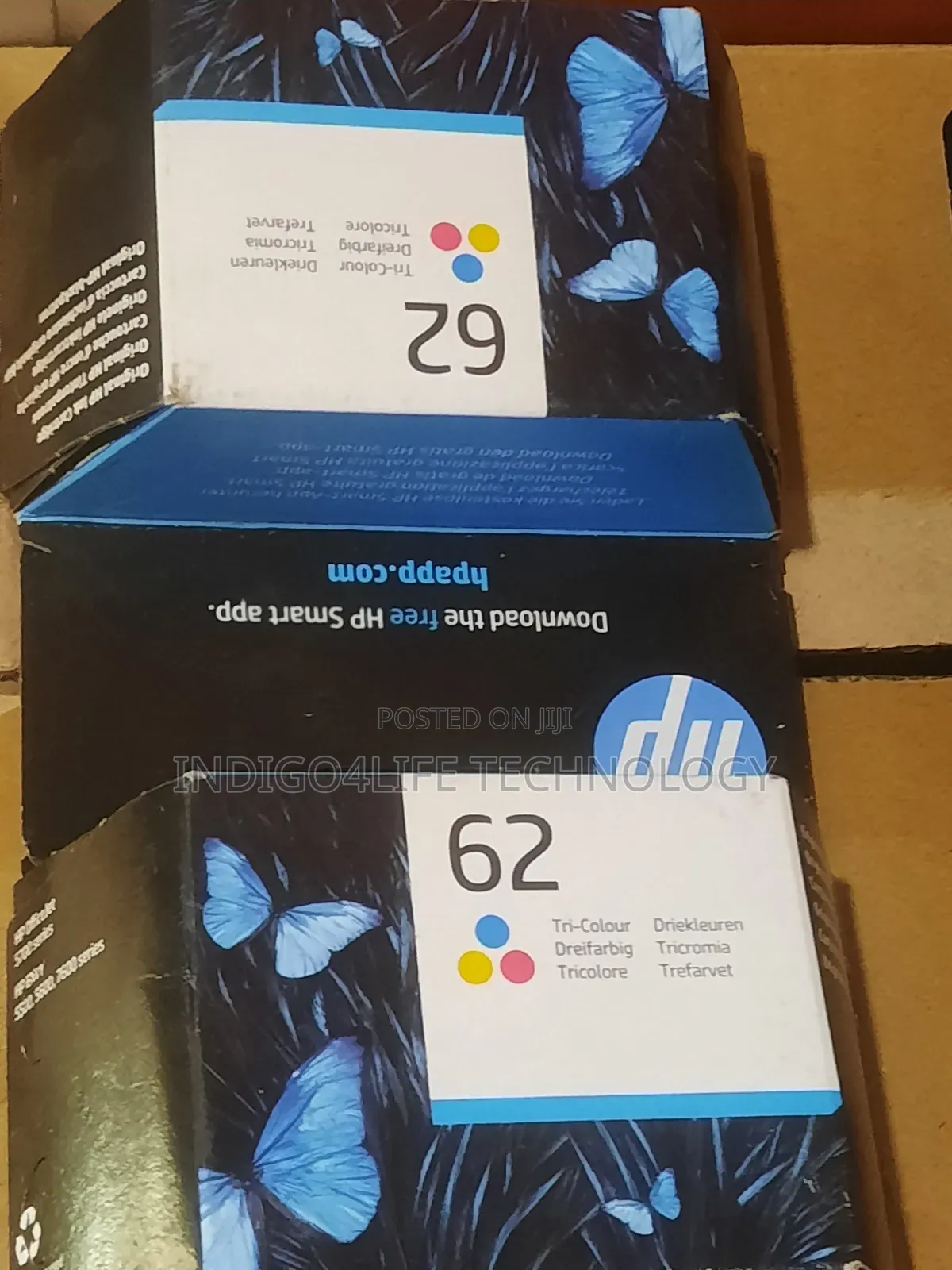 Hp 62 Ink Black Colour Ink