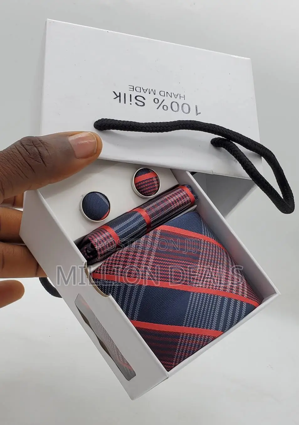 3-in-1 Luxury Men's Corporate Tie Set