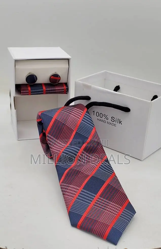 3-in-1 Luxury Men's Corporate Tie Set