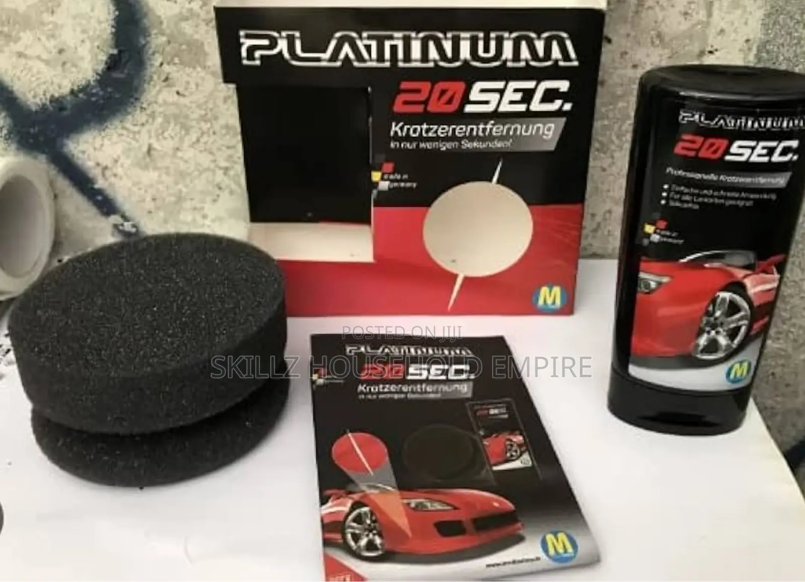 20 Secs Platinum Car Scratch