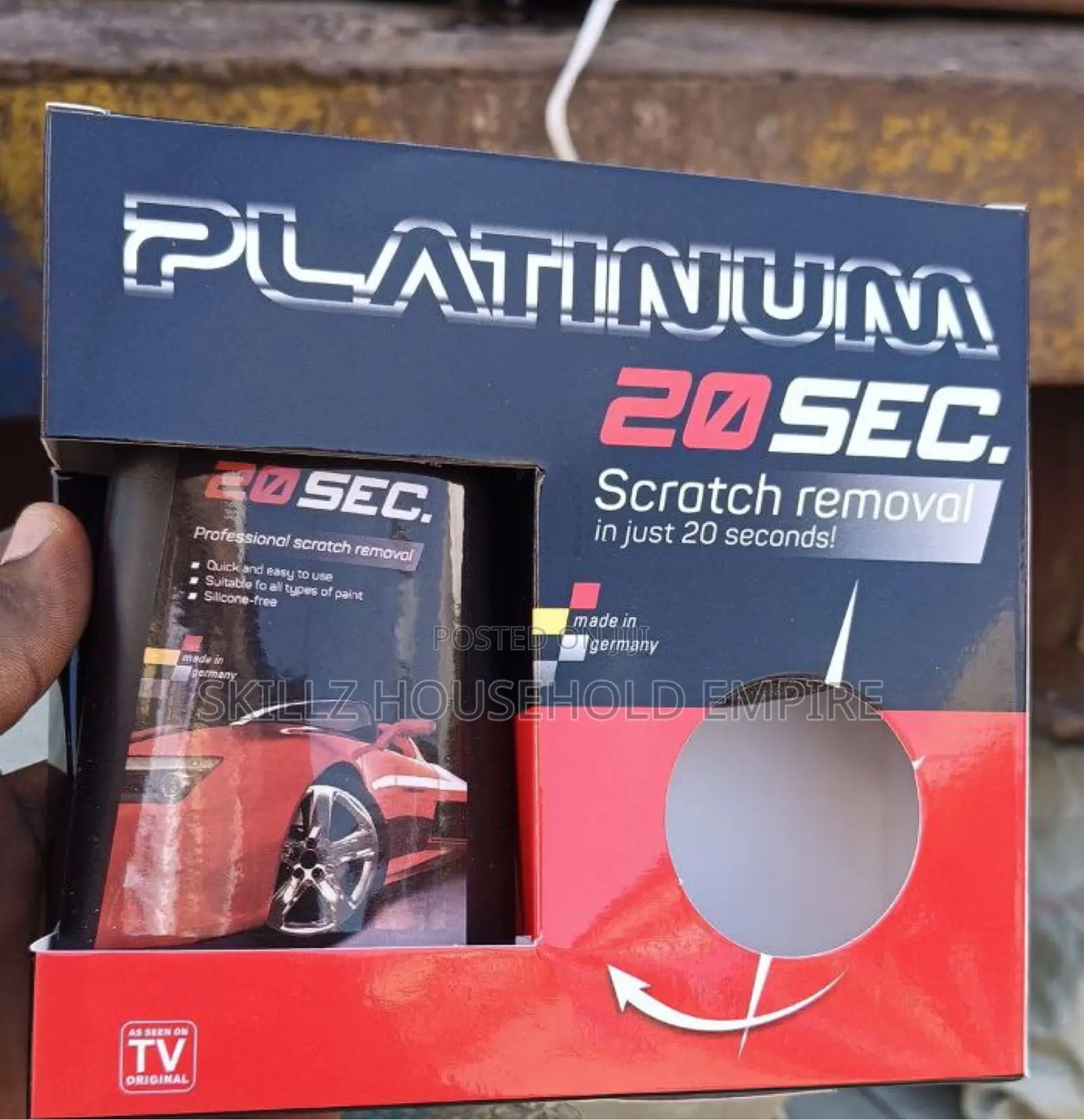 20 Secs Platinum Car Scratch