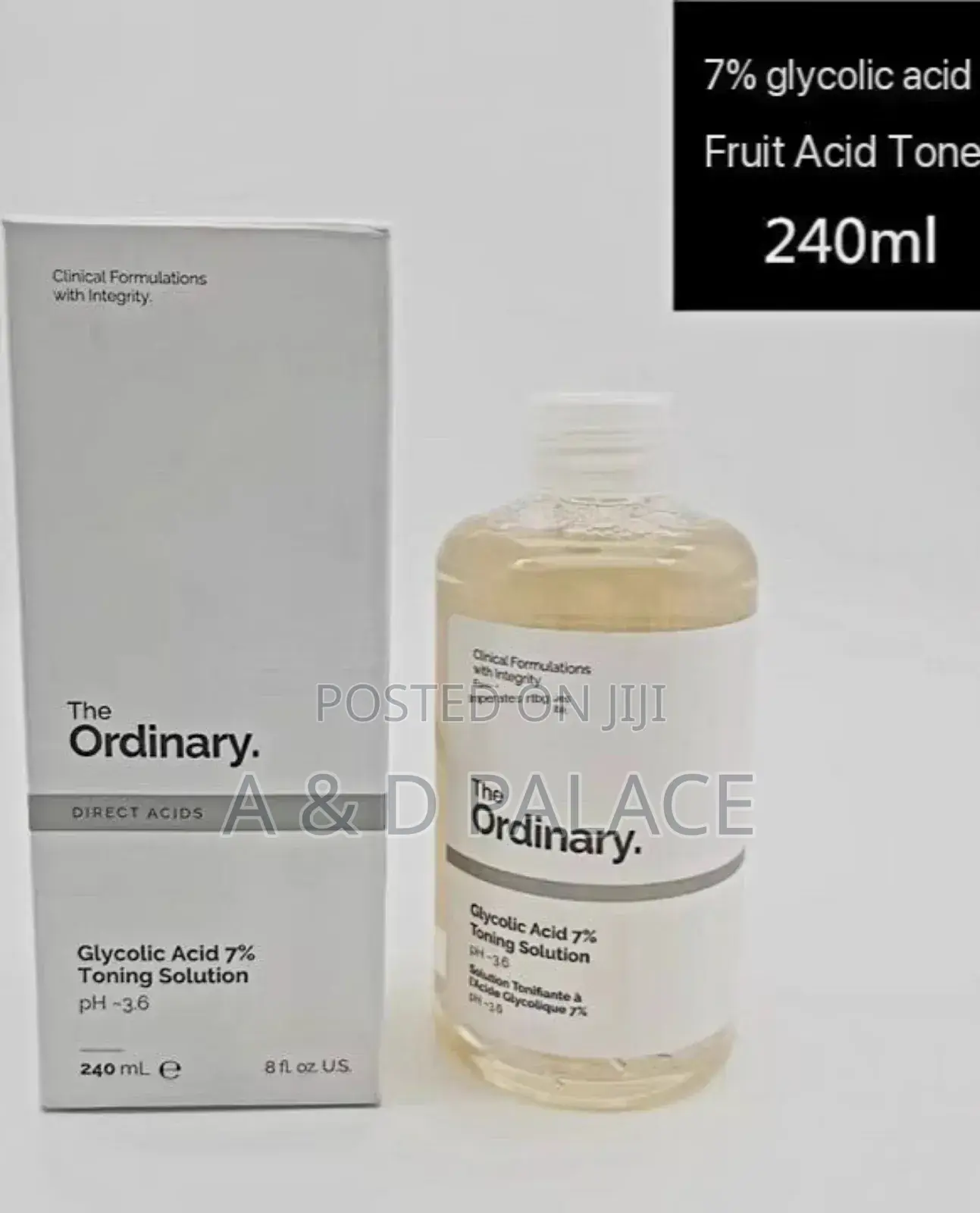 The Ordinary Glycolic Acid 7% Toning Solution