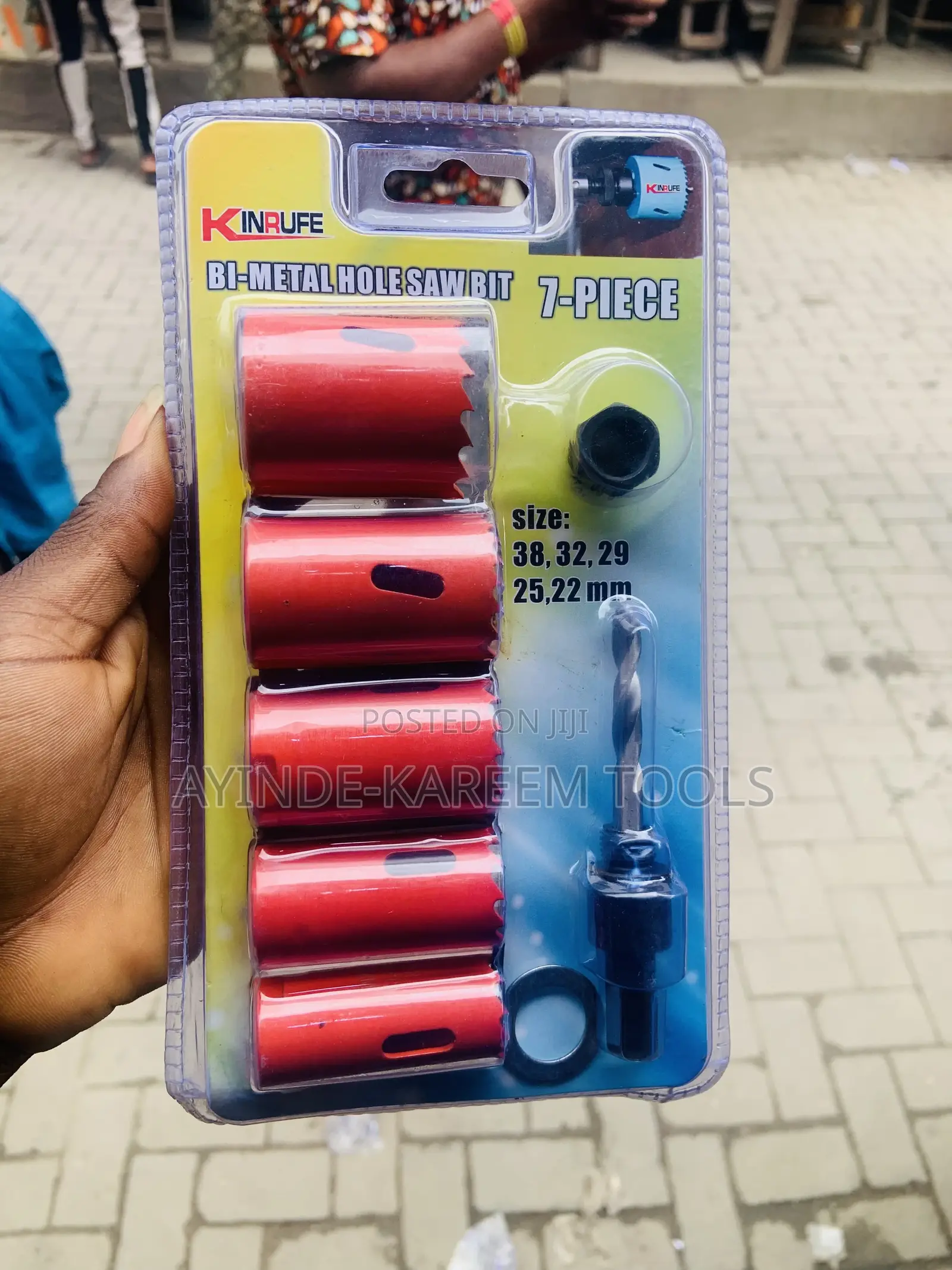 7pcs Bi-Metal Hole Saw Bit