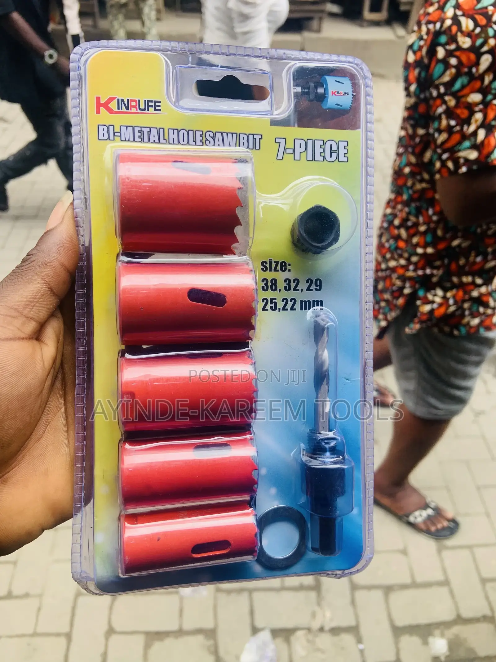 7pcs Bi-Metal Hole Saw Bit