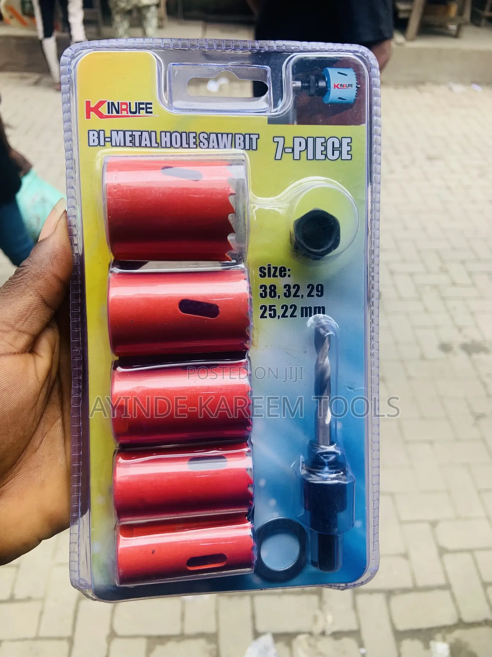 7pcs Bi-Metal Hole Saw Bit