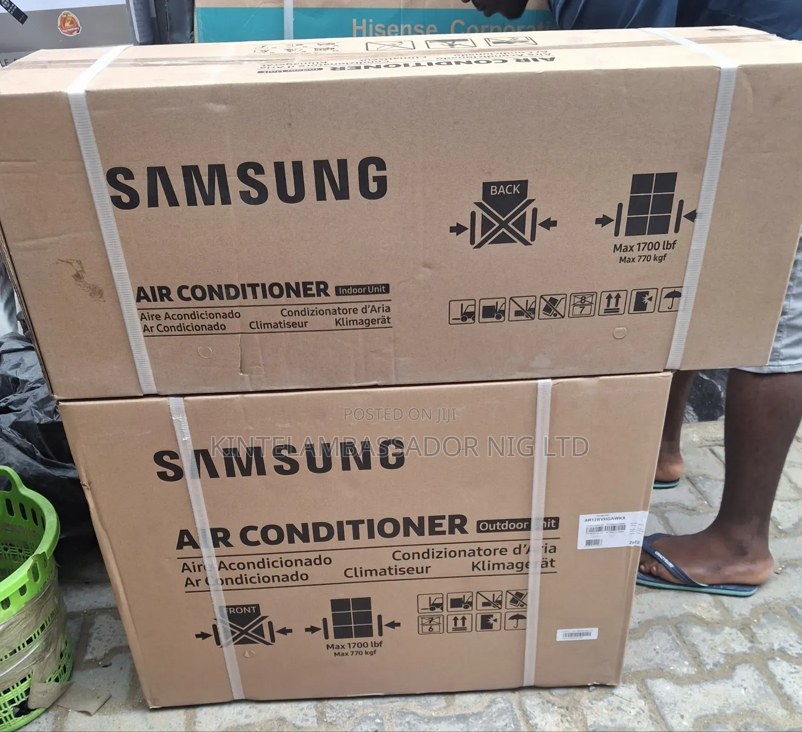 Original Samsung Ac 1.5hp Inverter - Ar12bvhgawkx