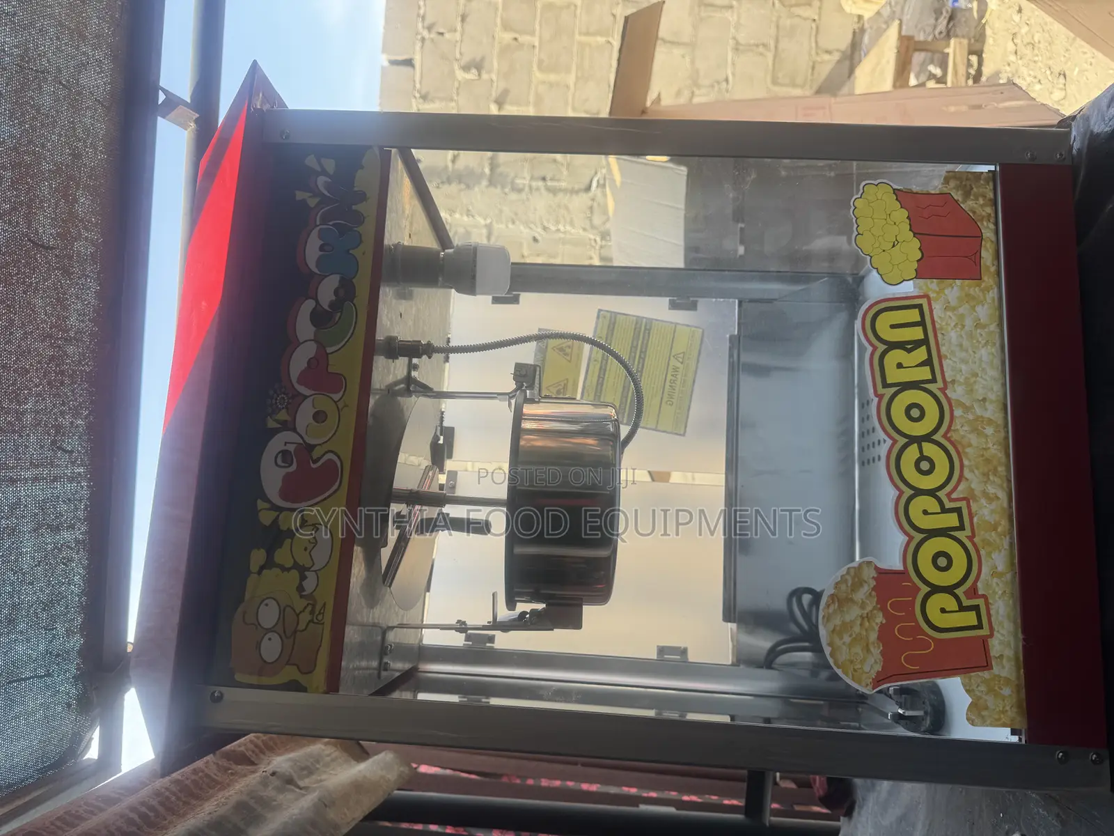 Electric Pop Corn Machine