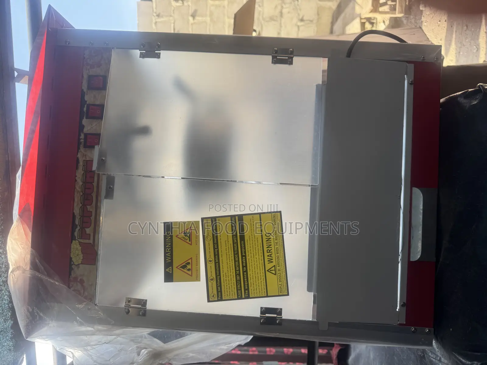 Electric Pop Corn Machine