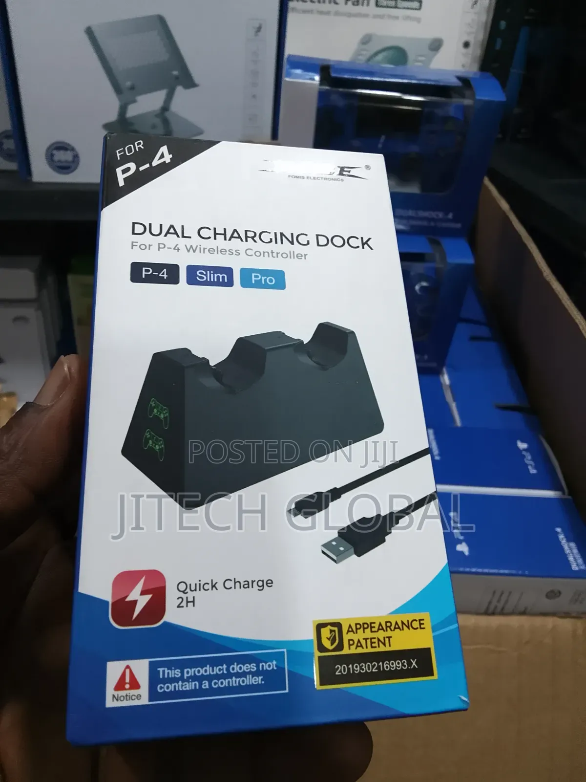 Ps4 Dual Charging Charger Dock Station Stand for Playstation