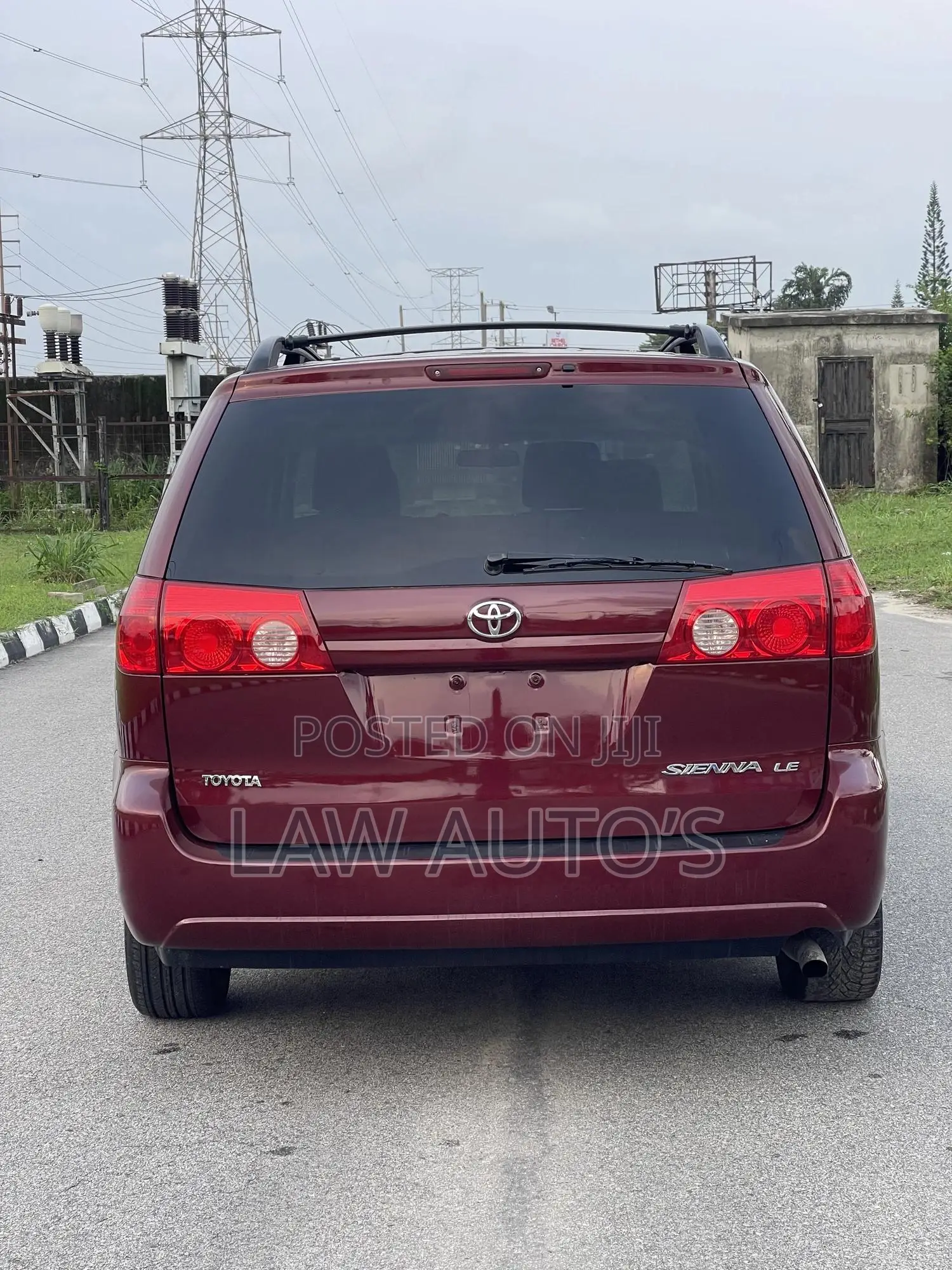 Toyota Sienna LE 2008 Red