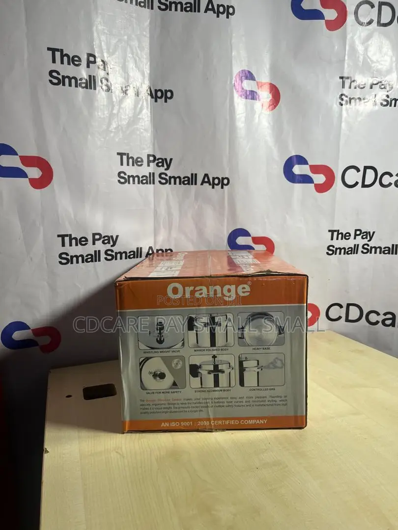 Pay Small Small Orange Pressure Cooker On Cdcare.App