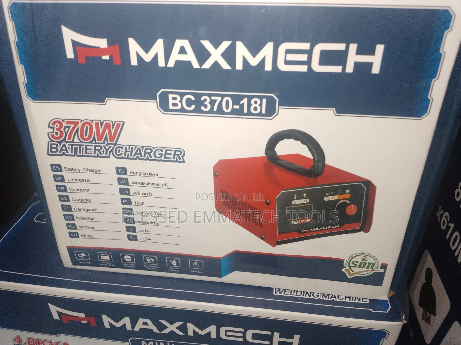 Bc 370 Maxmech Battery Charger