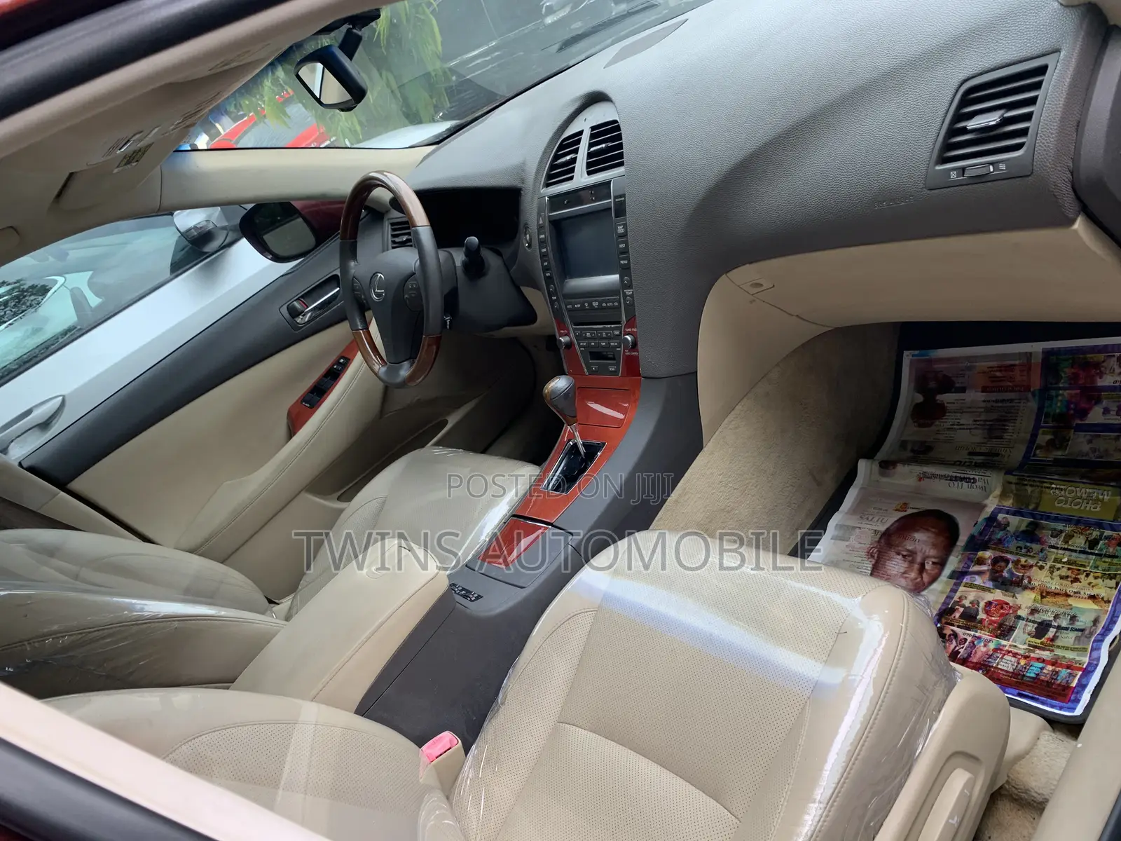 Lexus ES 350 2008 Red
