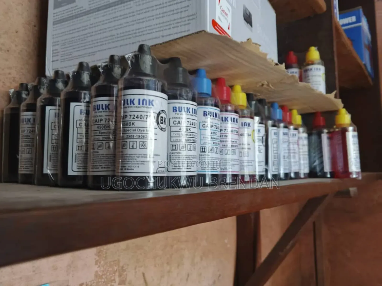 Bulk Ink Refill Pack for Canon Printers