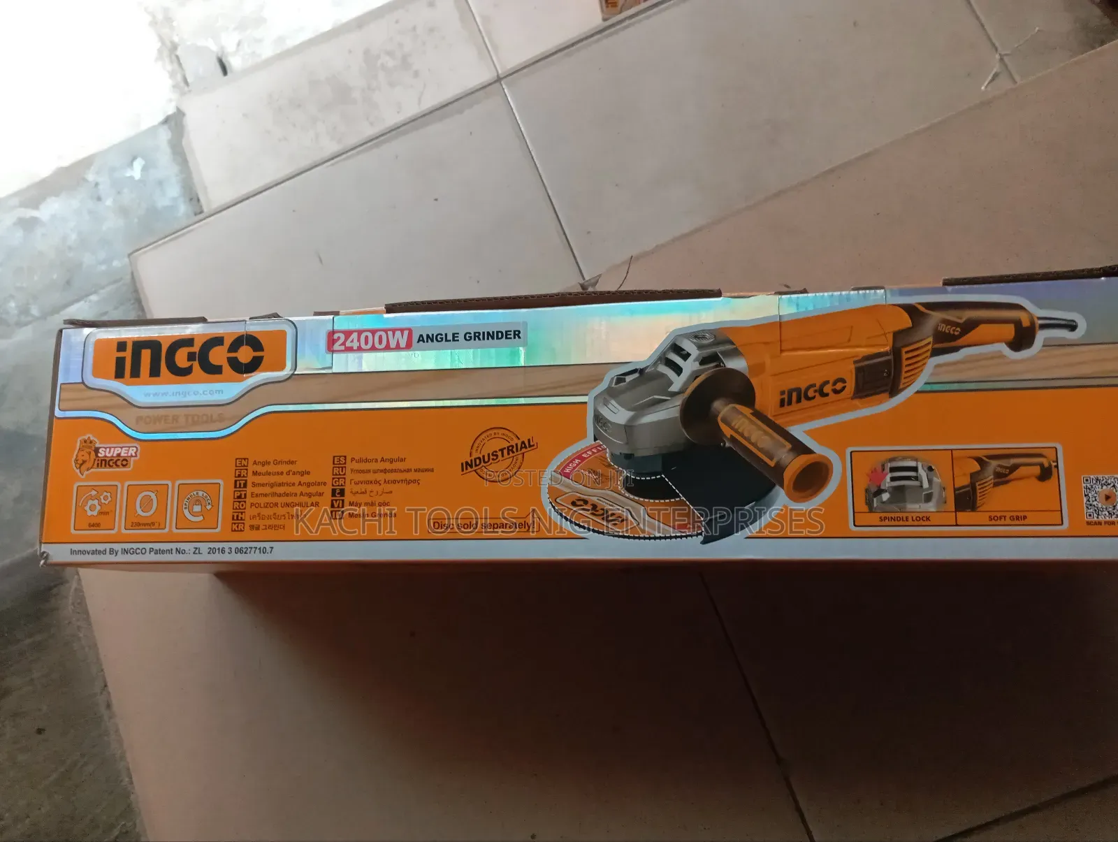 9" Ingco Angel Grinder Machine