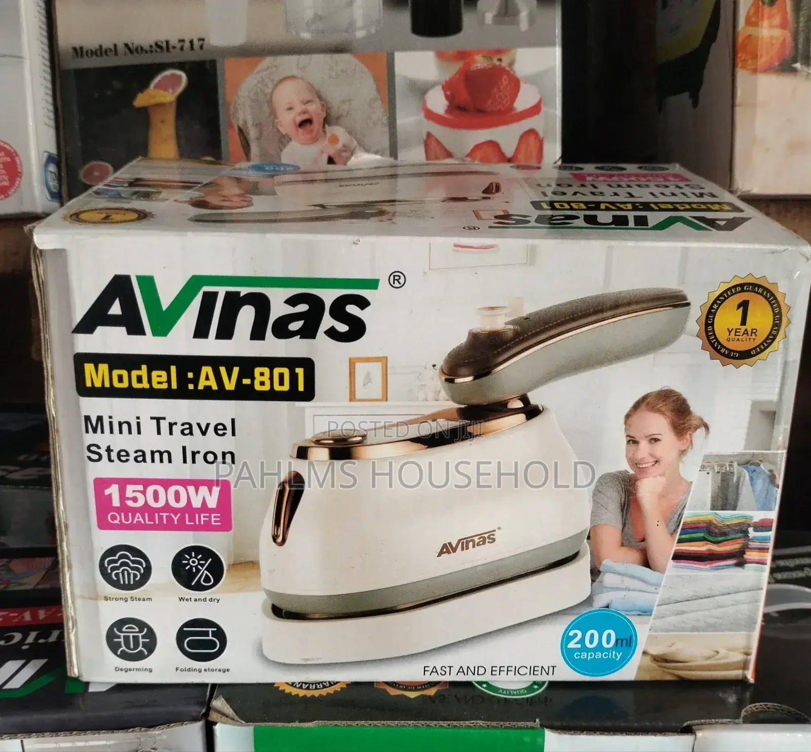 Avinas Portable Travel Steam Iron