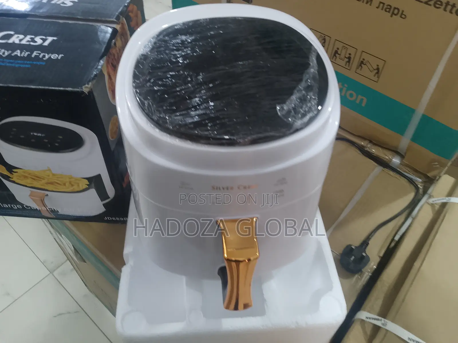Efficient 8l Extra Large Air Fryer - Silver Crest Jd689b