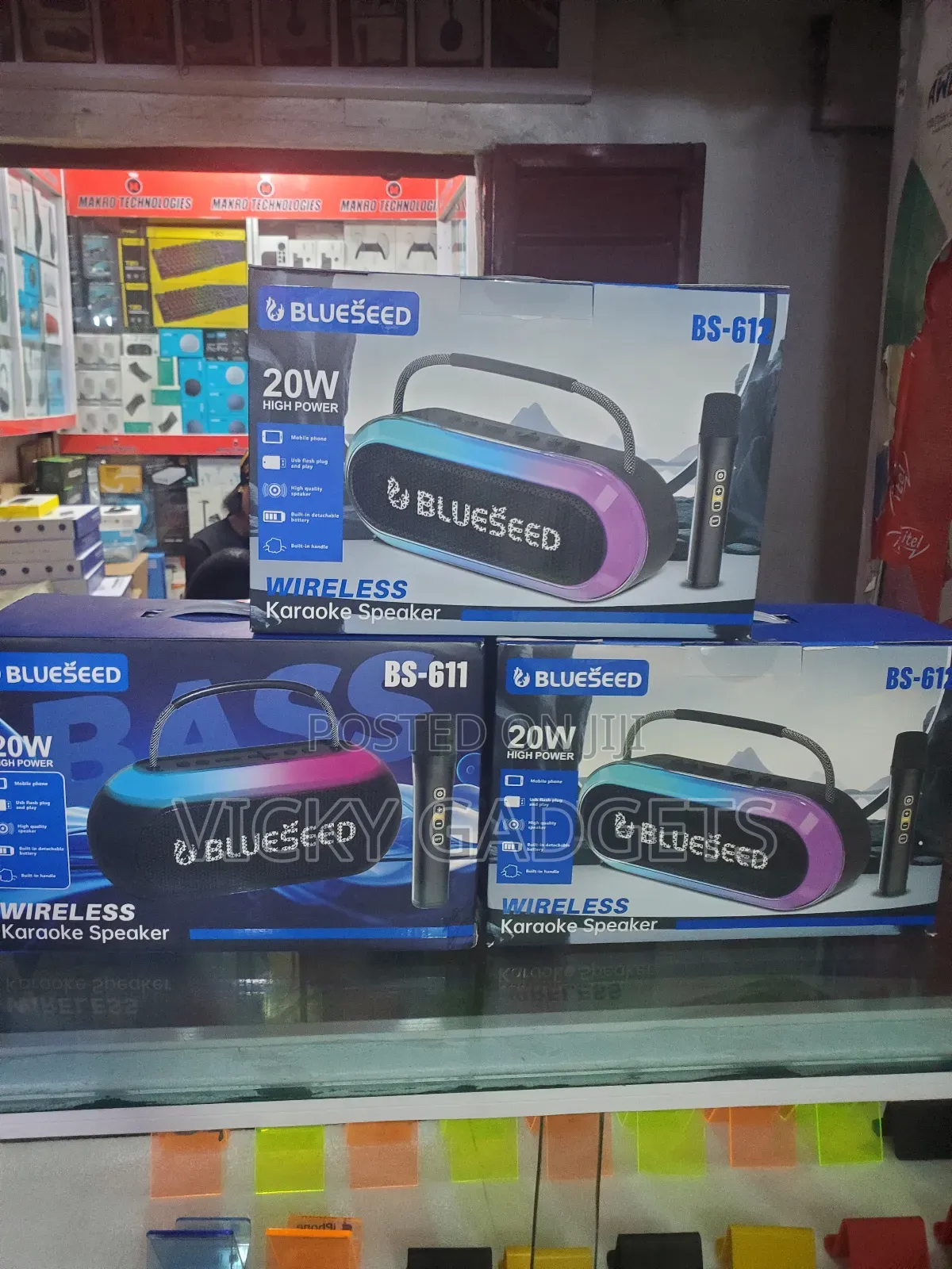 Blueseed Speaker Bs-612 20w High Power.