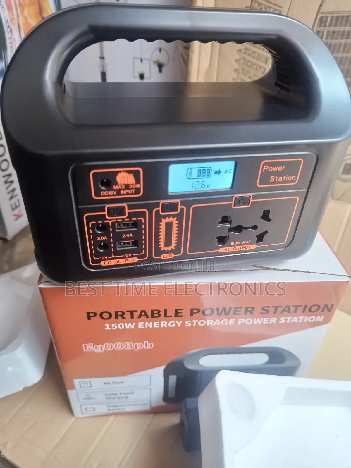 150w Portable Solar Power Station