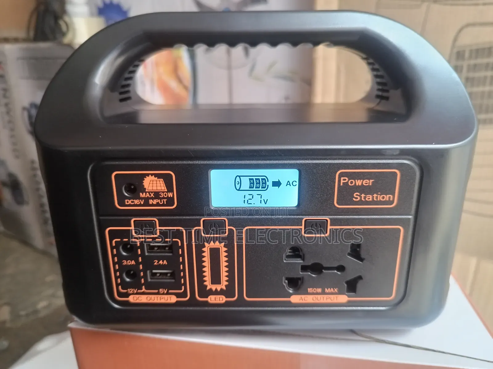 150w Portable Solar Power Station