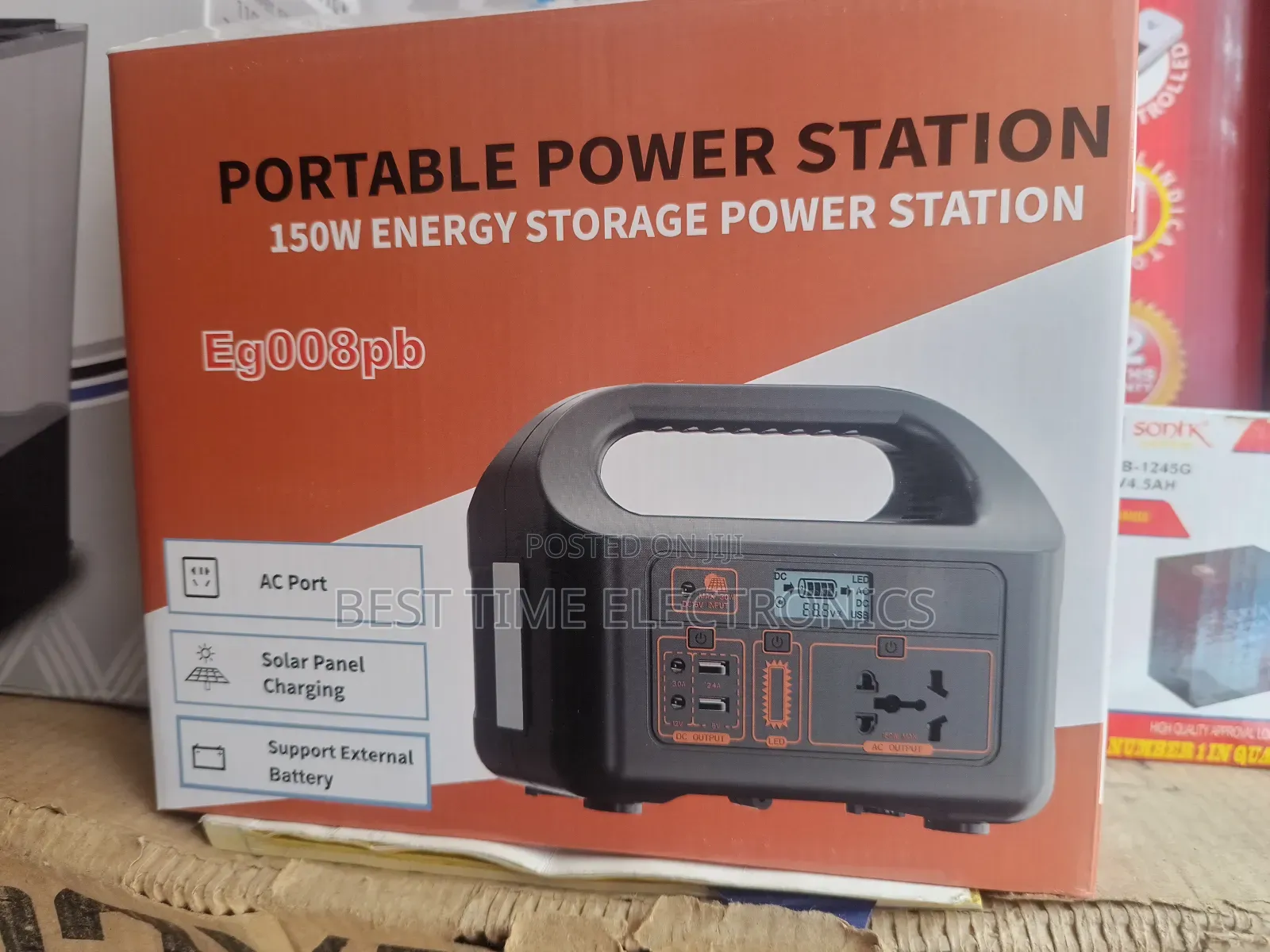 150w Portable Solar Power Station