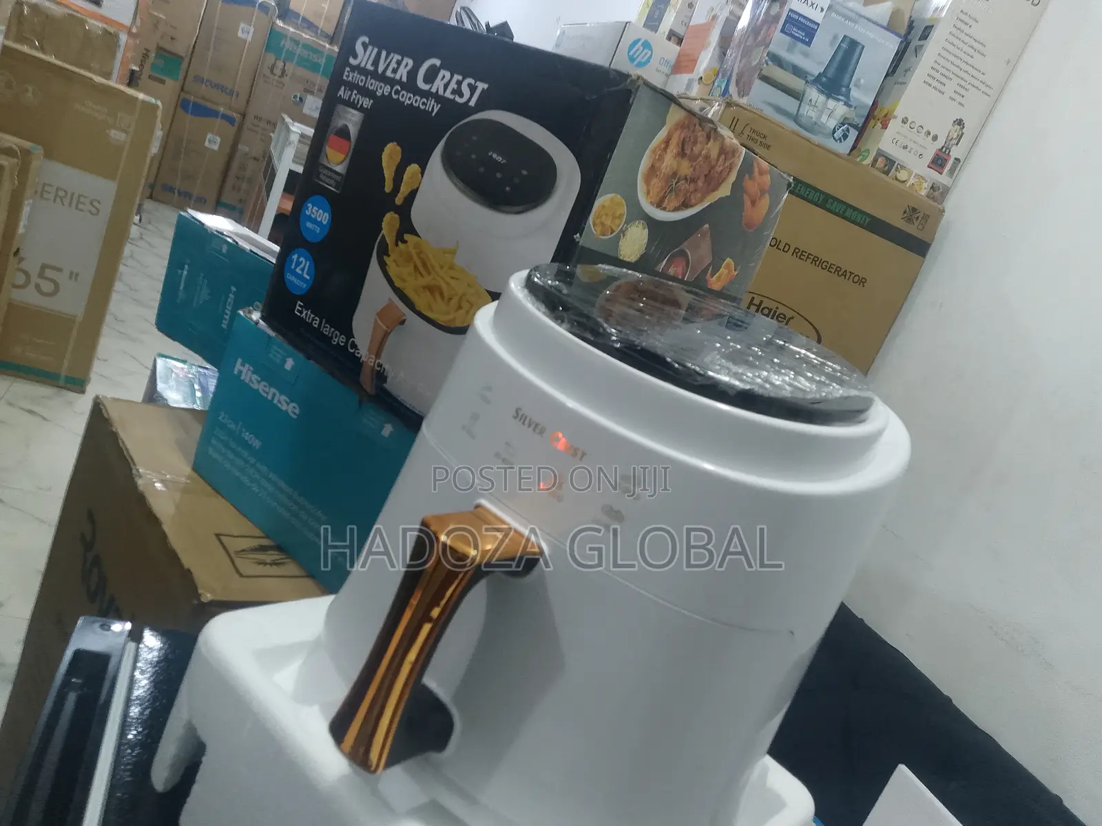 Kitchen All-rounder With Silver Crest 8l Air Fryer - Jd689b
