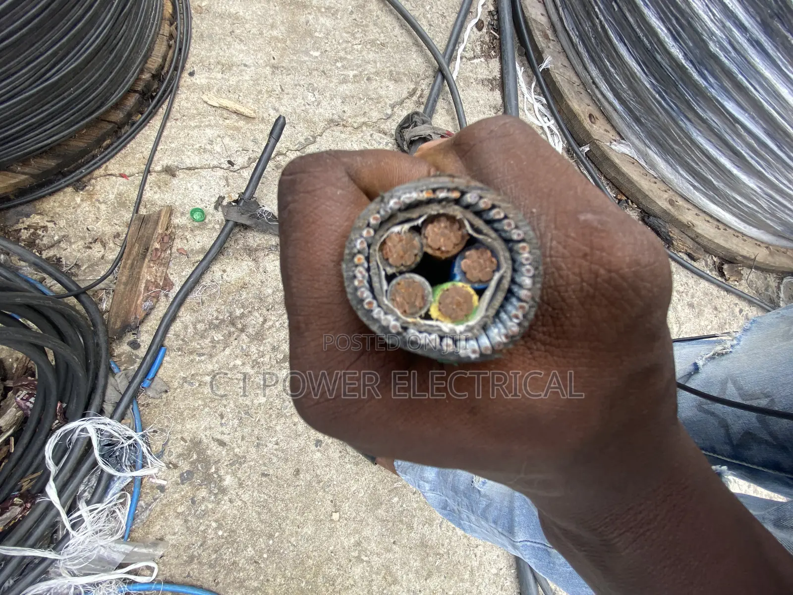 16mm 5 Core Armored Nigerchin Cable