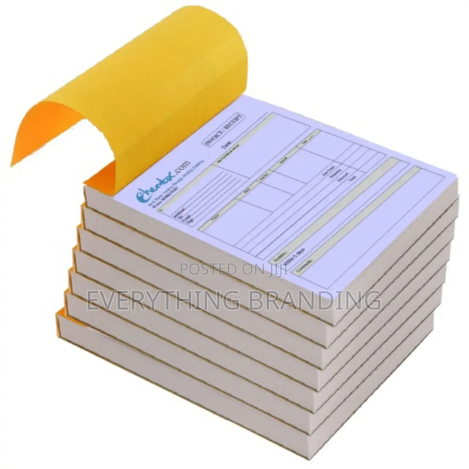 A4 Receipt Book Printing for Retail Stores Shops