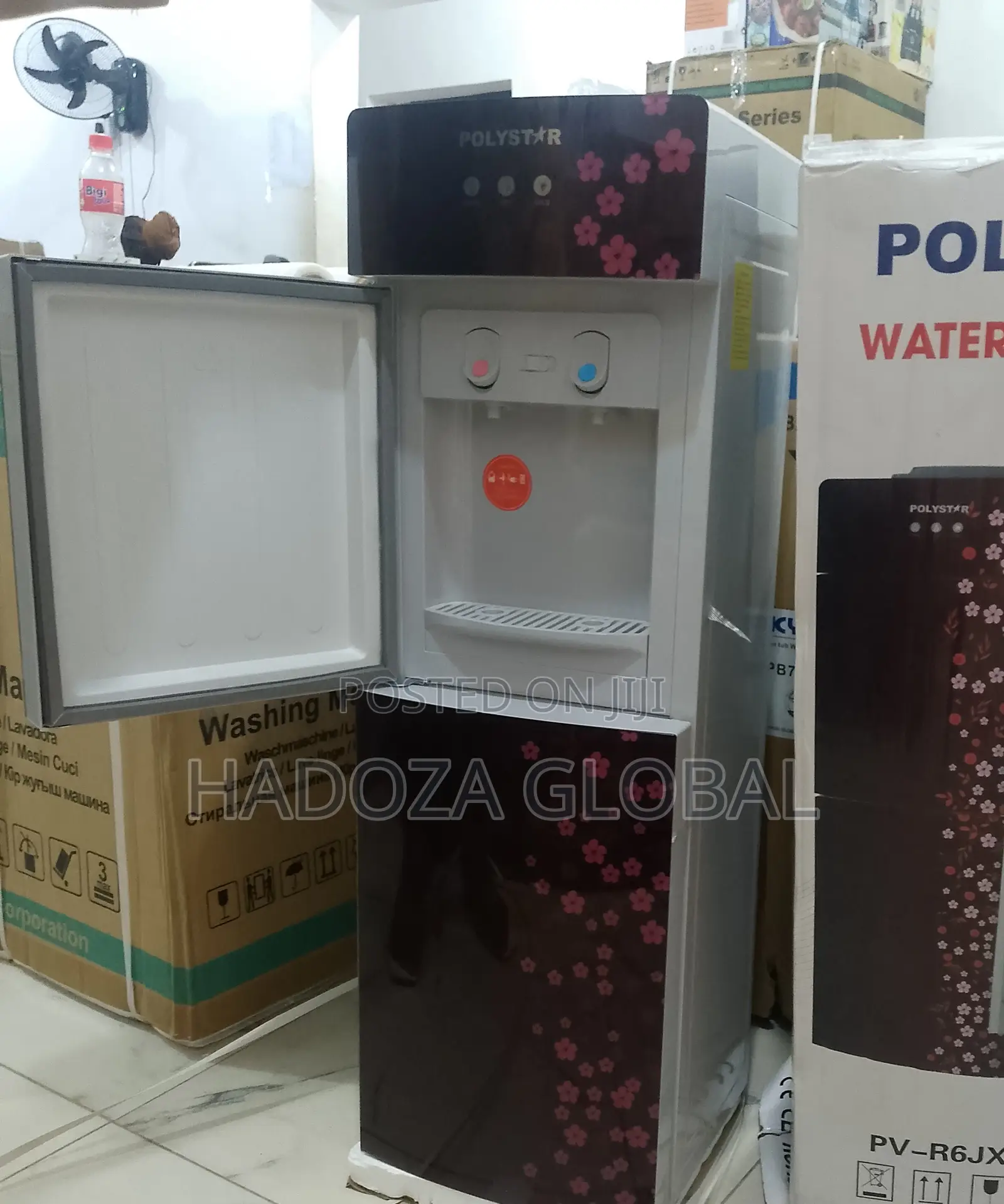 Green-tech Water Dispenser & Fridge Compartment- Pv-r6jx-5rf