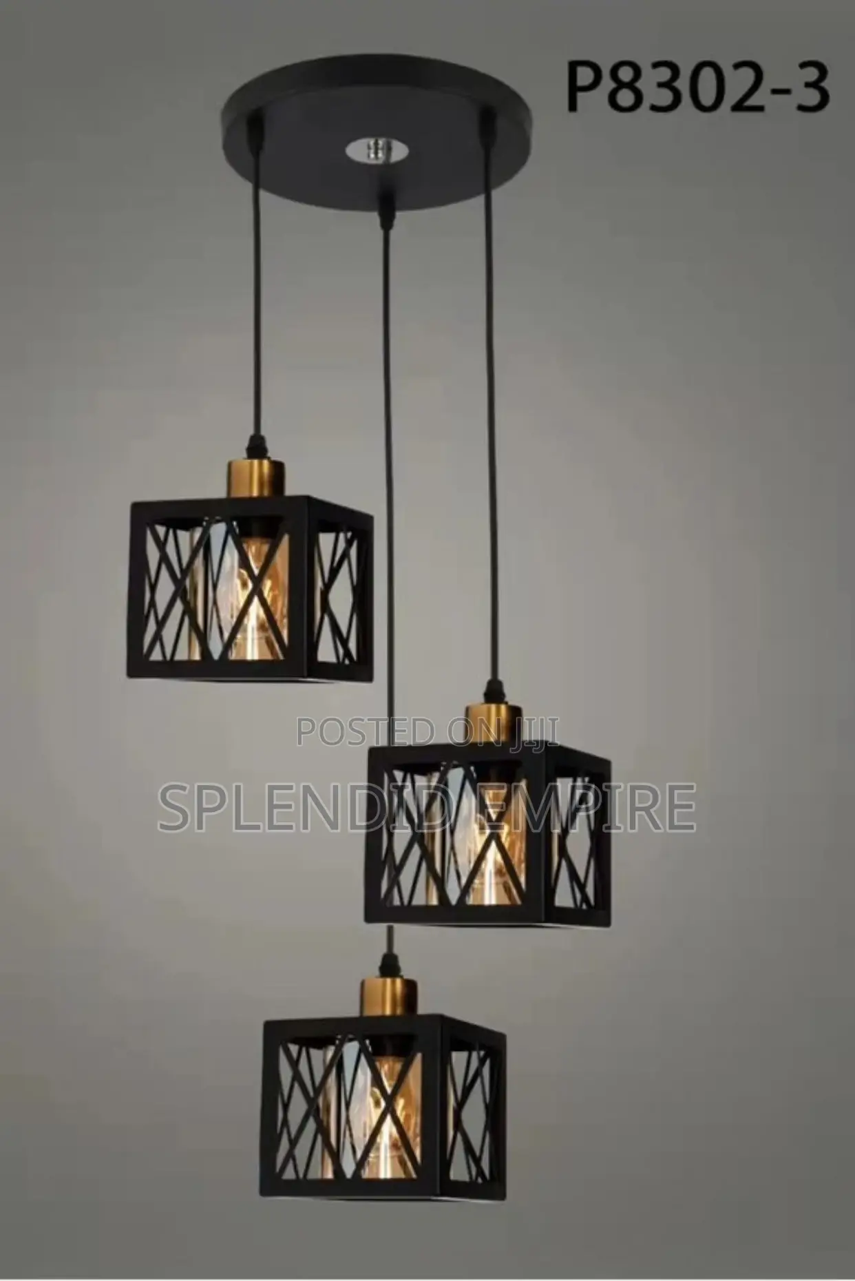 Generic 3 Head Chandelier