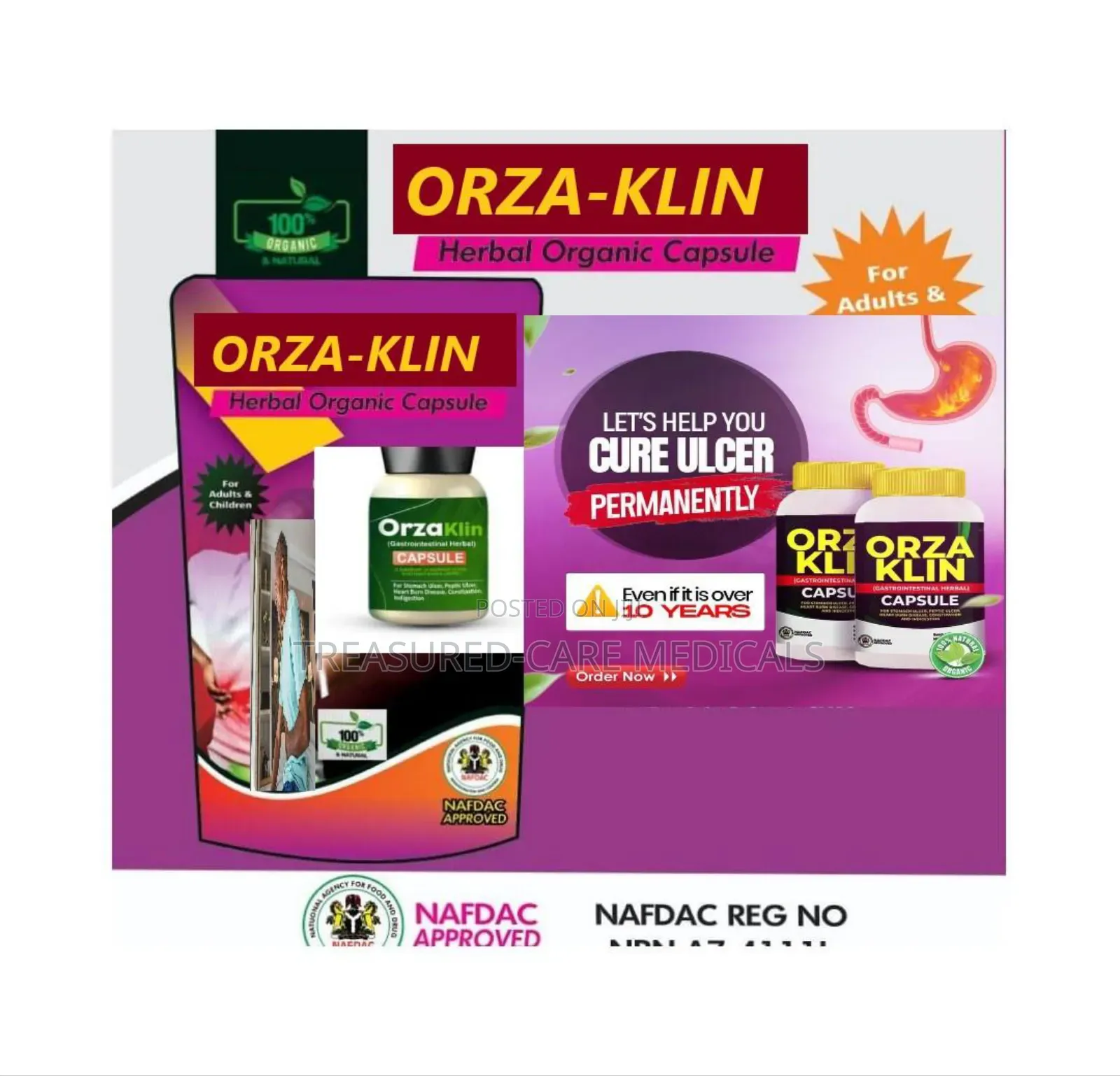 Orzaklin Herbal Ulcer Treatment
