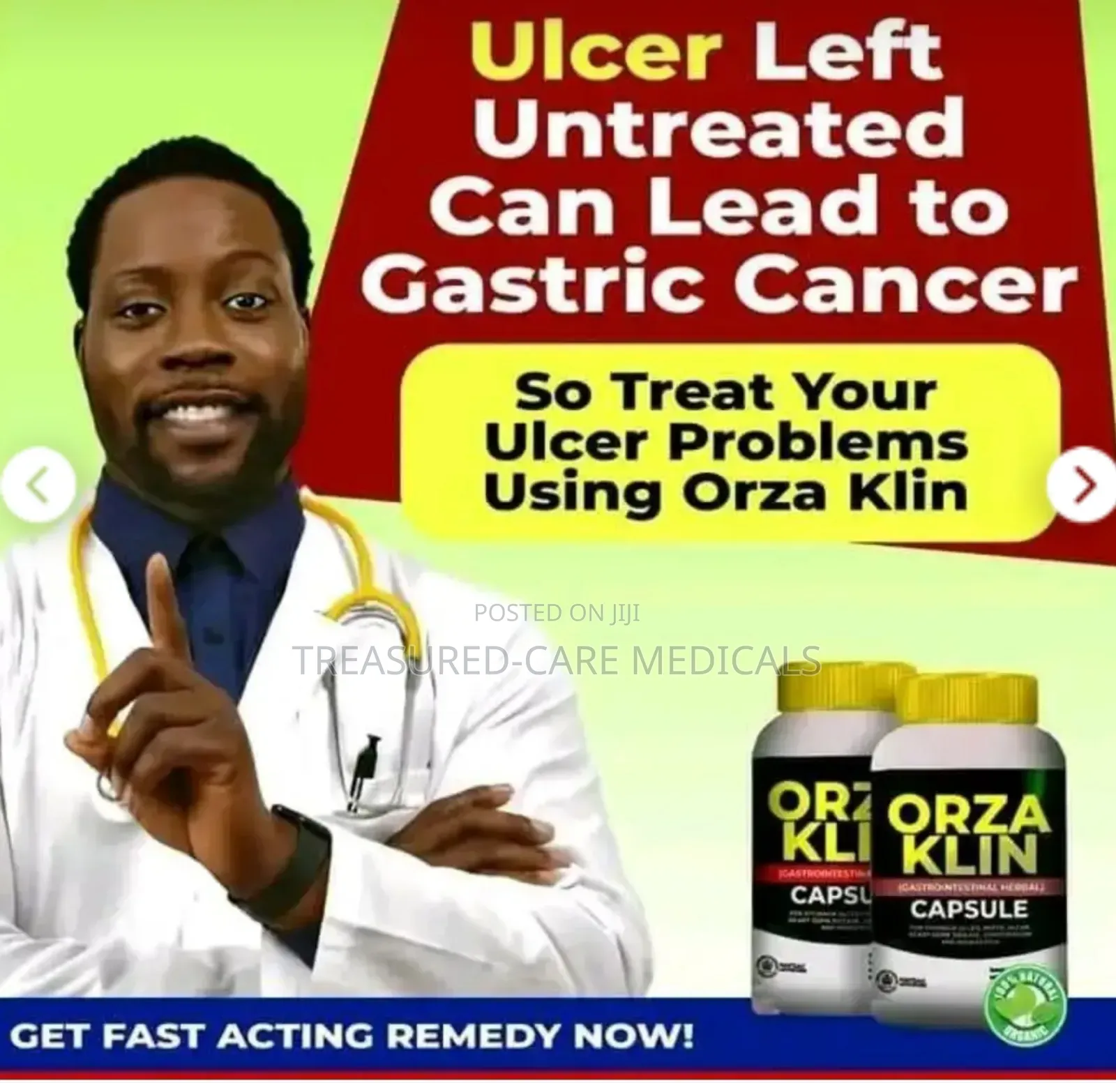 Orzaklin Herbal Ulcer Treatment