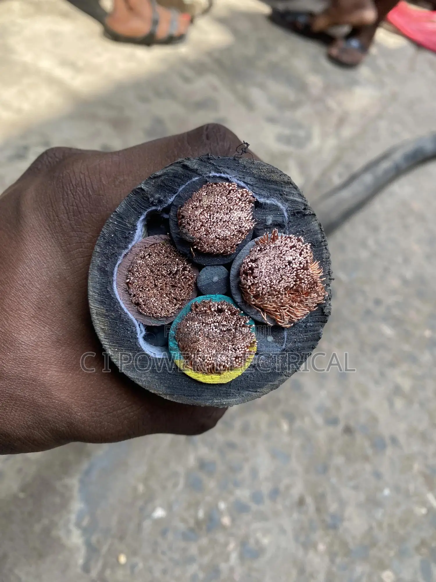 150mm 4-Core PVC Flexible Nigerian Wire