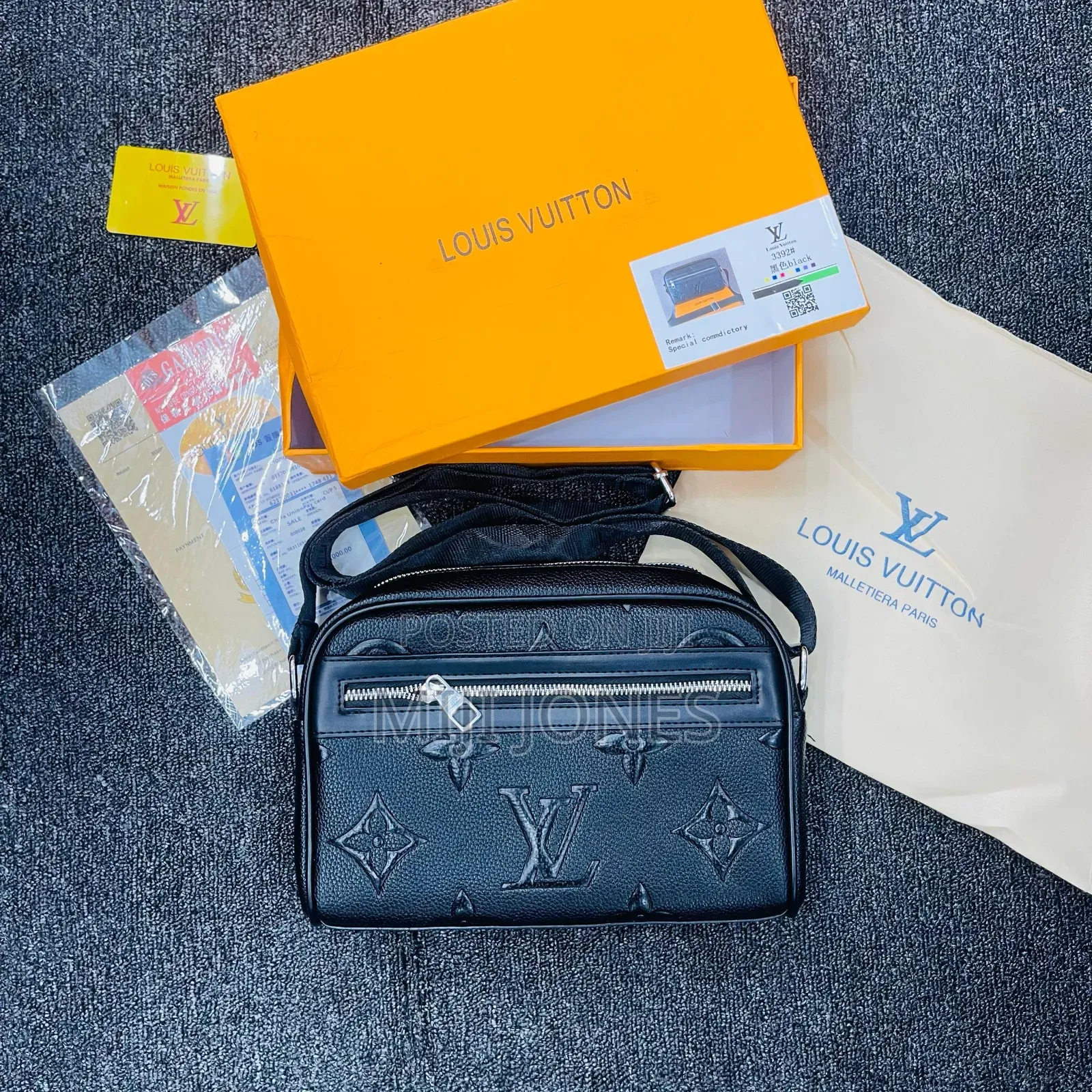 *Louis Vuitton Inspired Cross Body Bag*