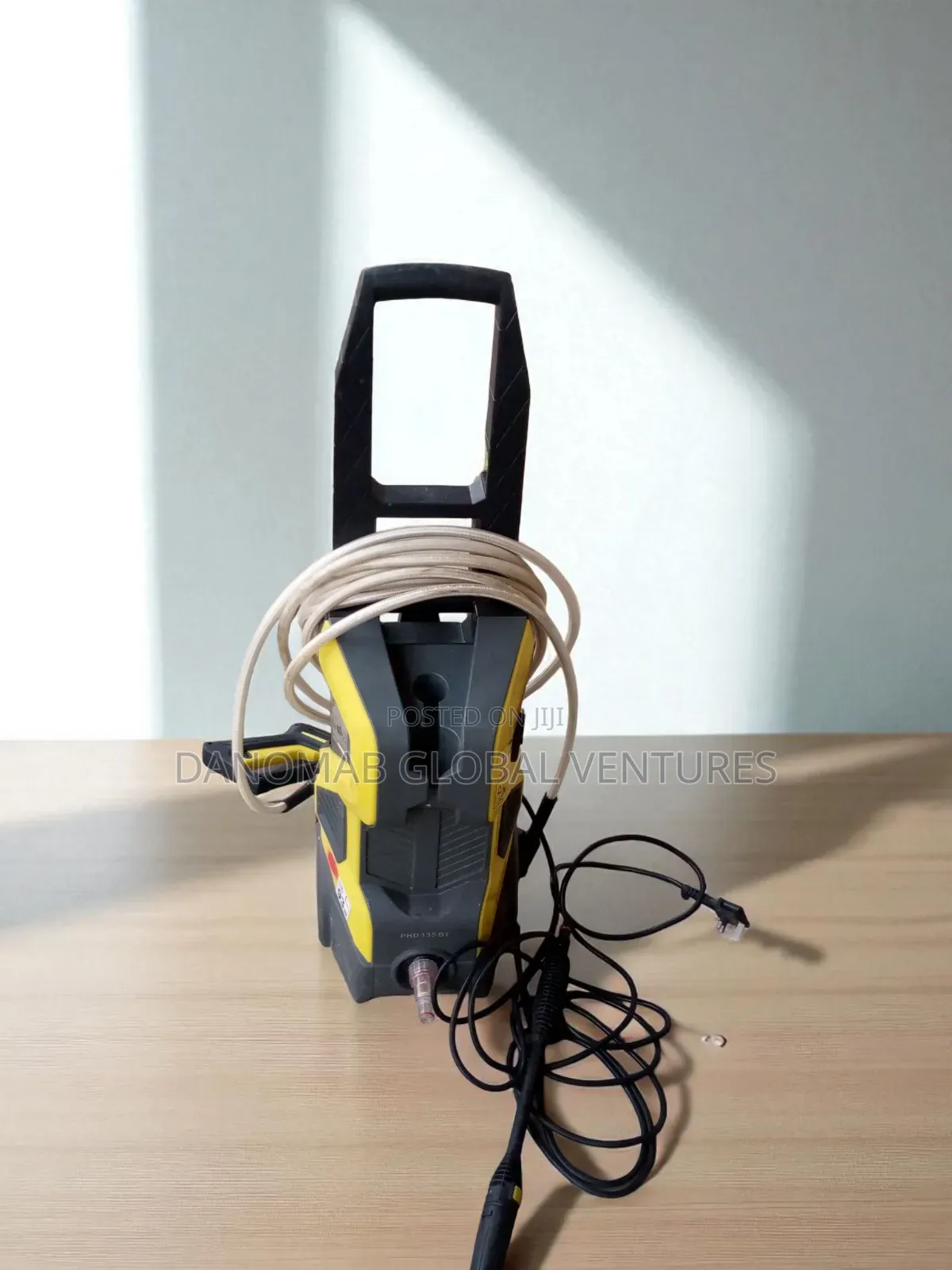 Parkside Phd135 C2 High Pressure Washer With an Onboard Soap Container
