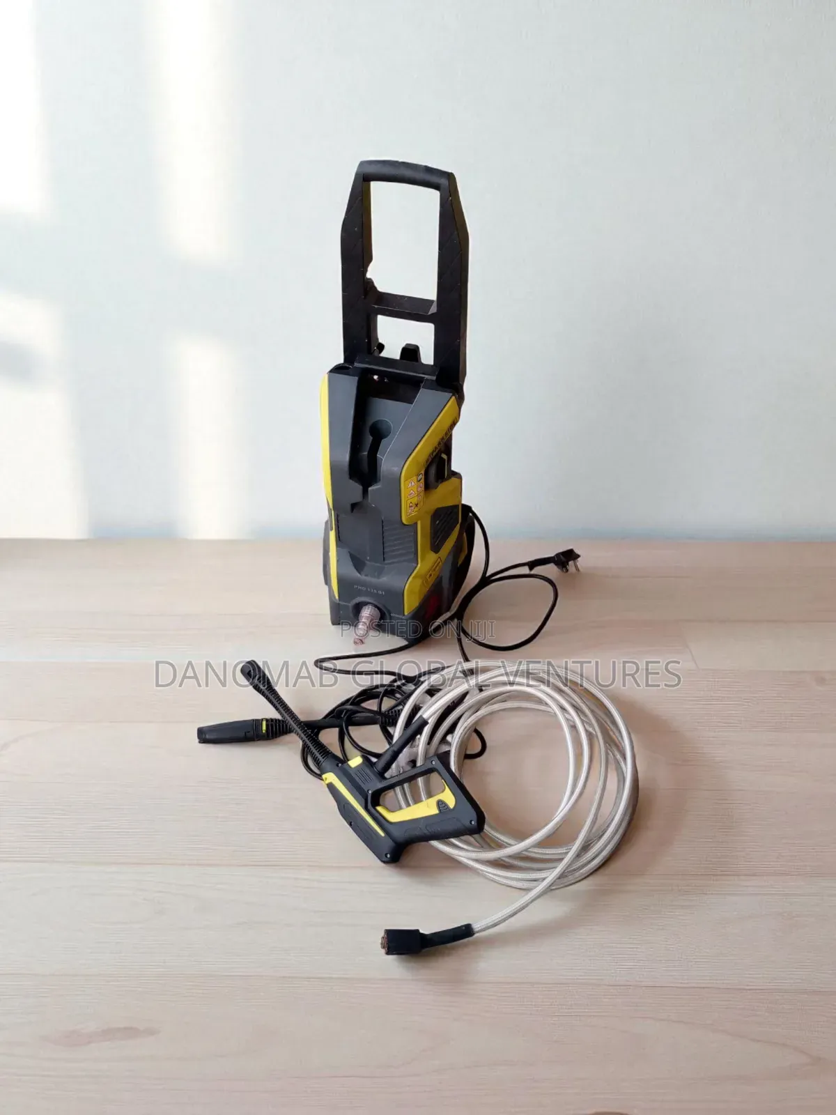 Parkside Phd135 C2 High Pressure Washer With an Onboard Soap Container