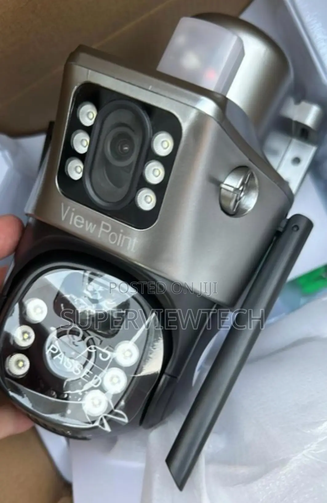 Solar Dual Lens 4g Simcard Auto-Tracking CCTV Camera 8mp