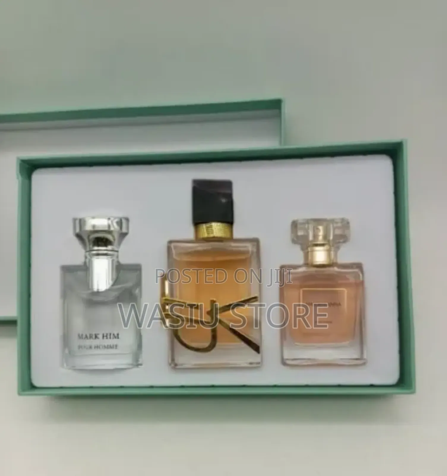 Maiden Anna" and "Mark Him Pour Homme" Perfume