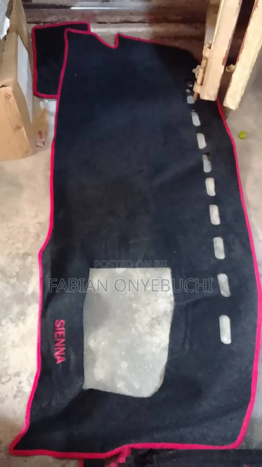 Sienna Dashboard Cover